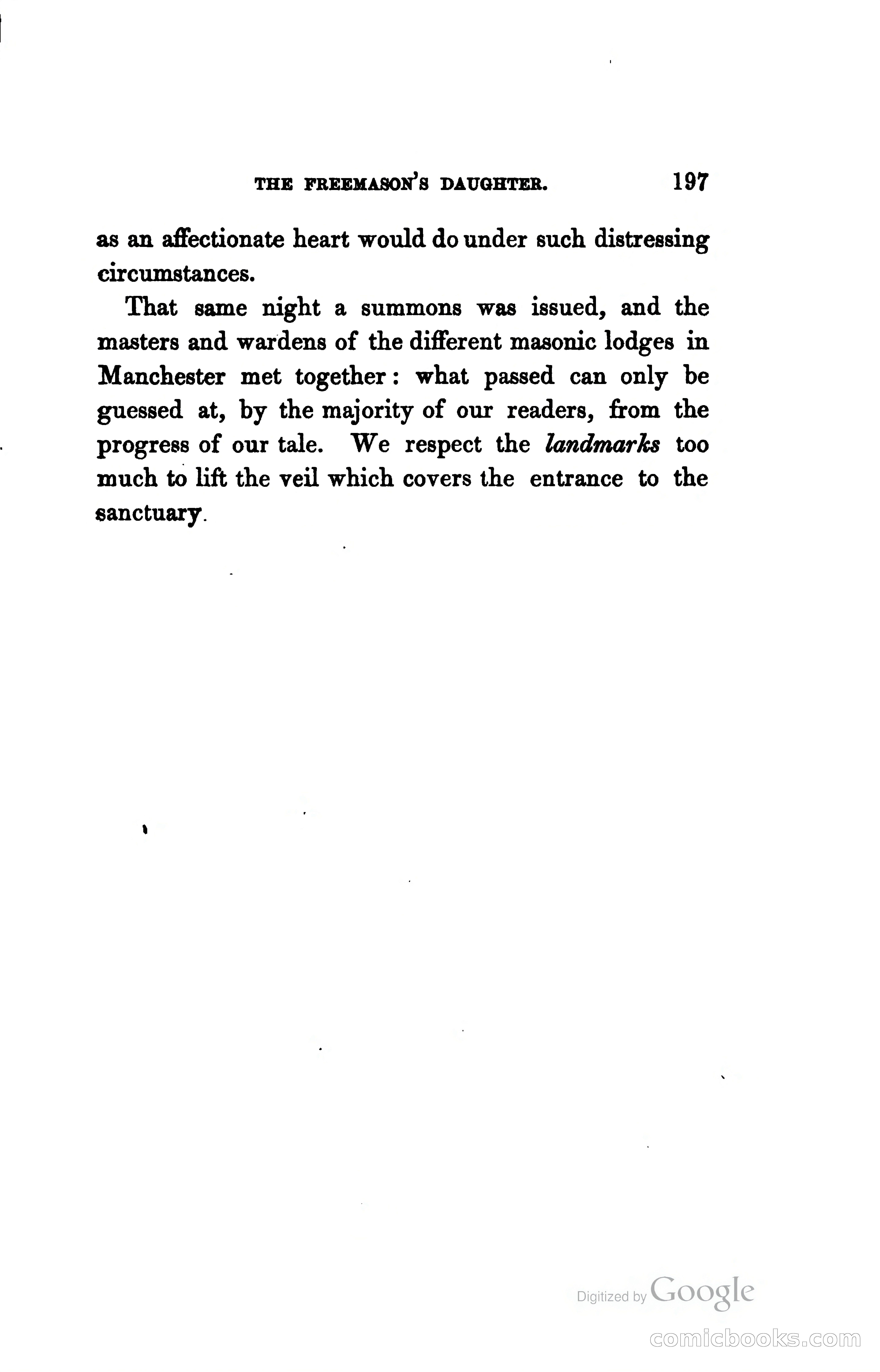 The Freemason's Daughter: A Novel — page 204 of 312