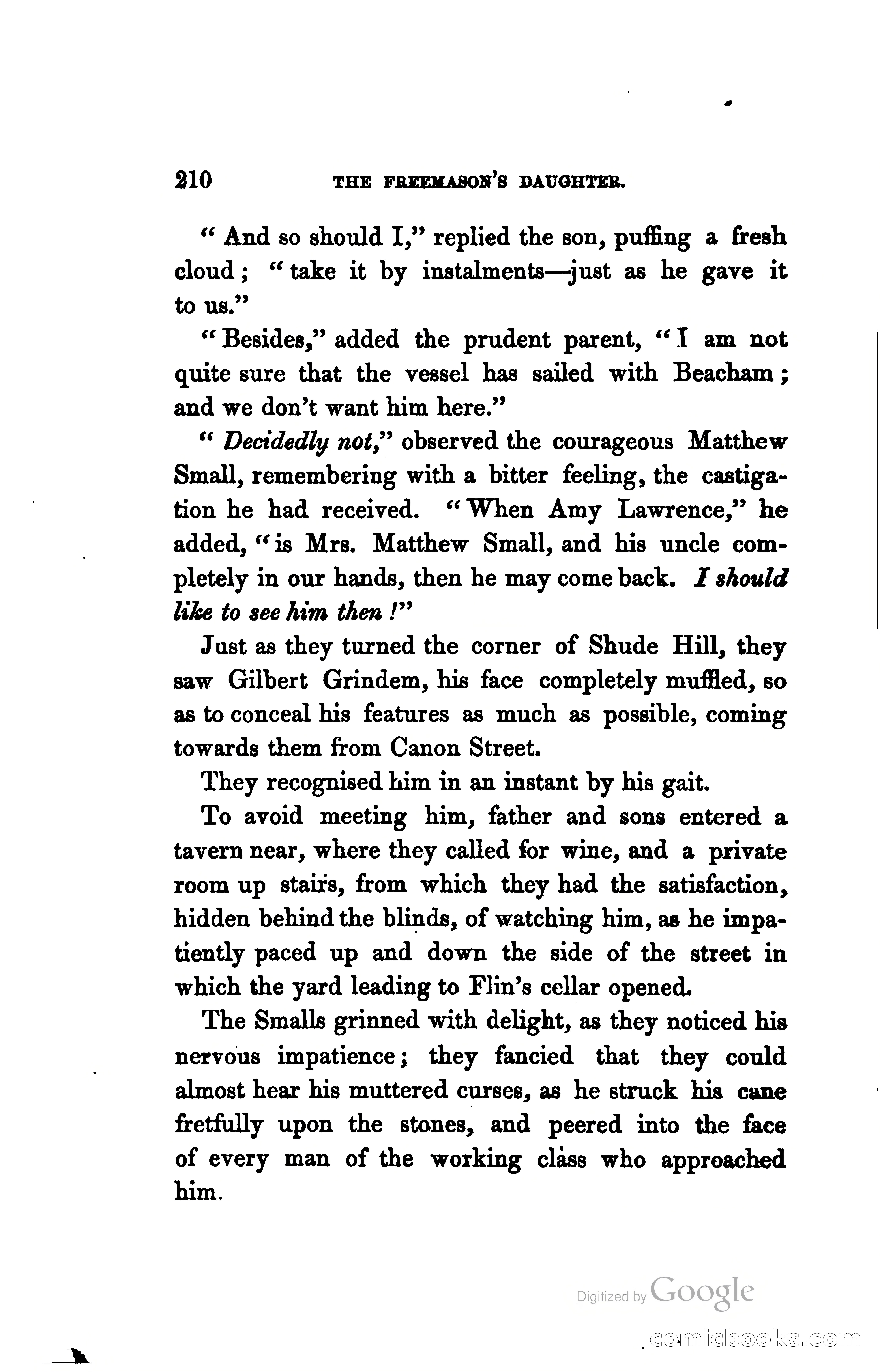 The Freemason's Daughter: A Novel — page 217 of 312