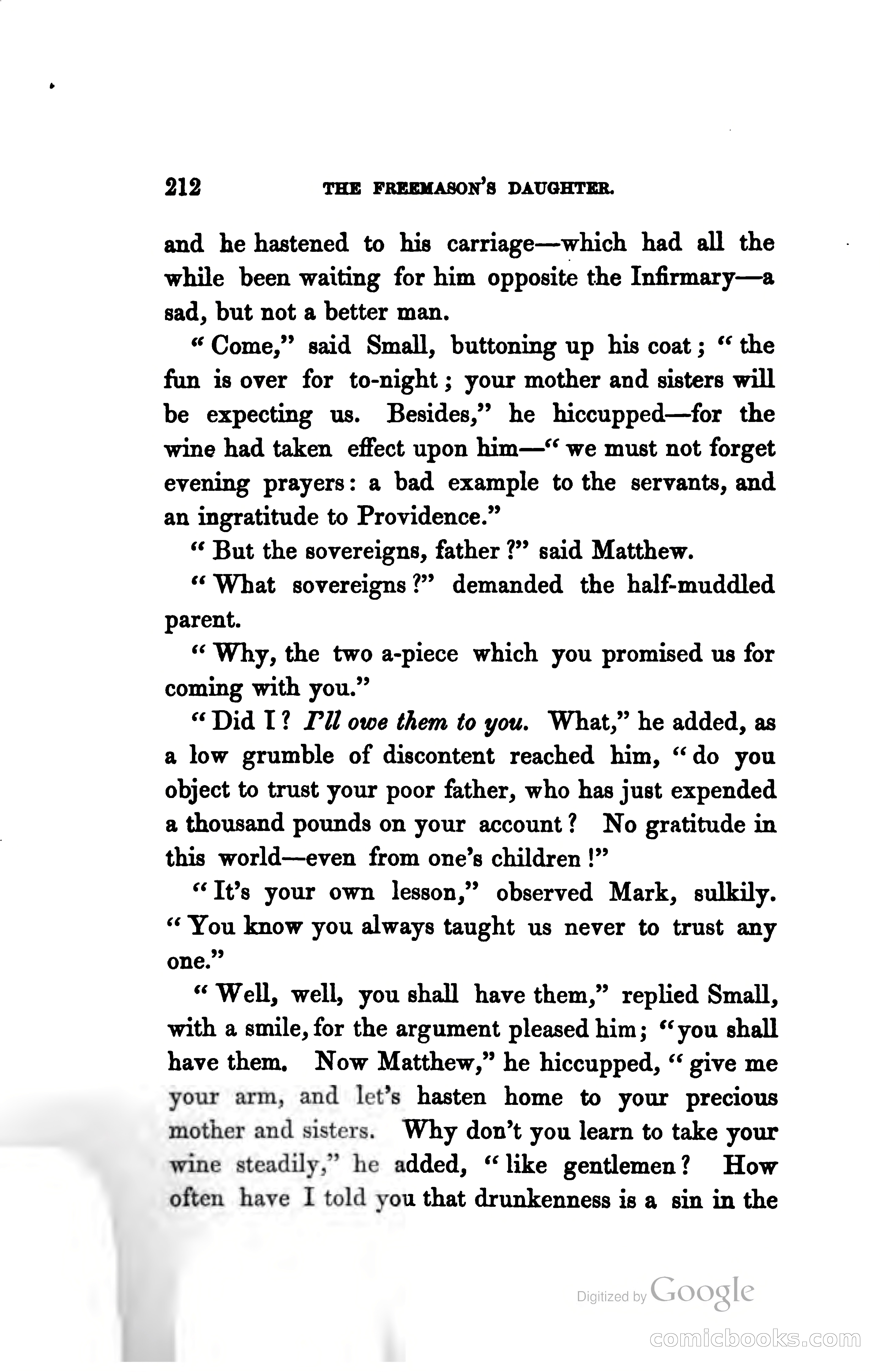 The Freemason's Daughter: A Novel — page 219 of 312