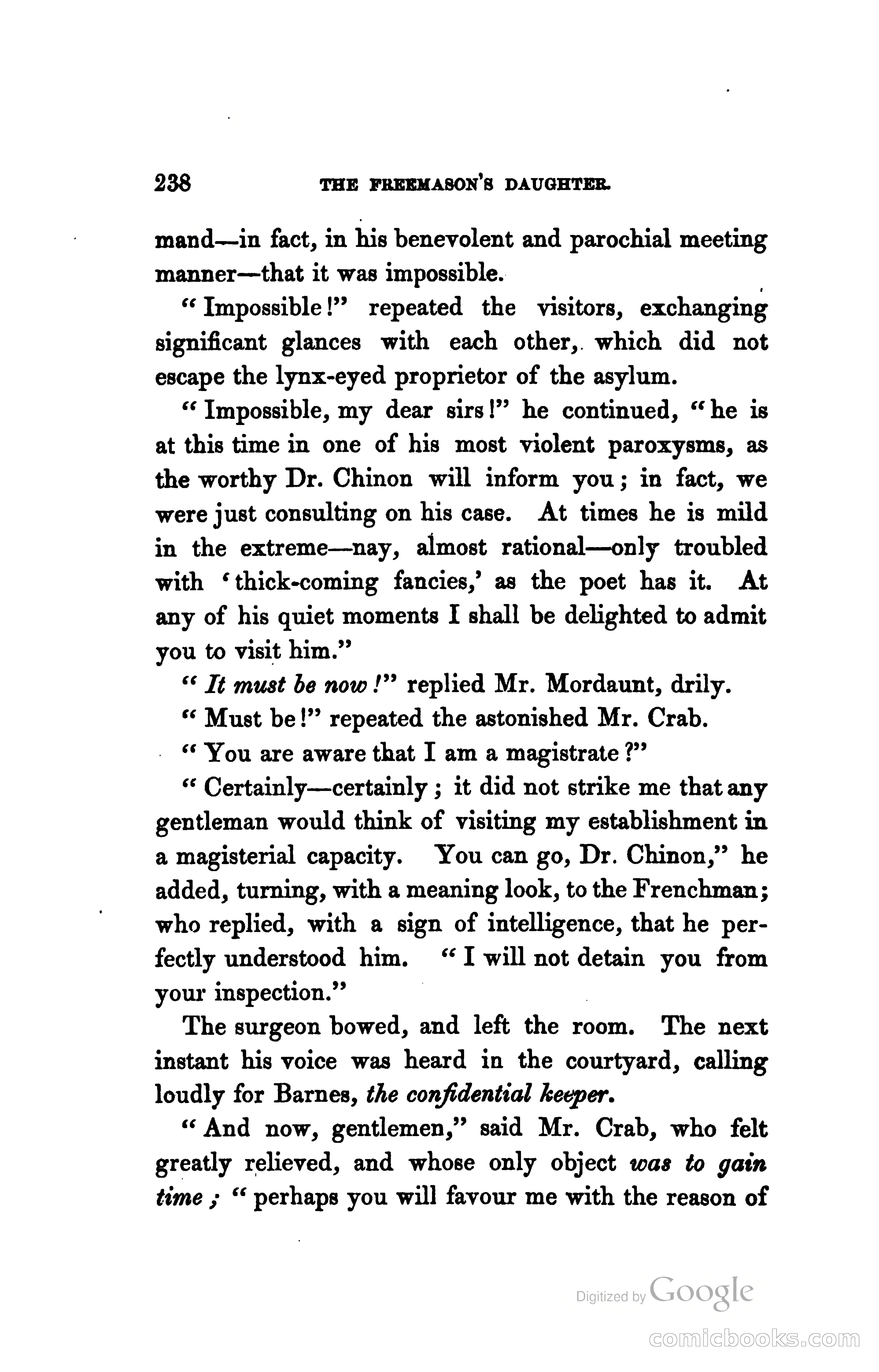 The Freemason's Daughter: A Novel — page 245 of 312