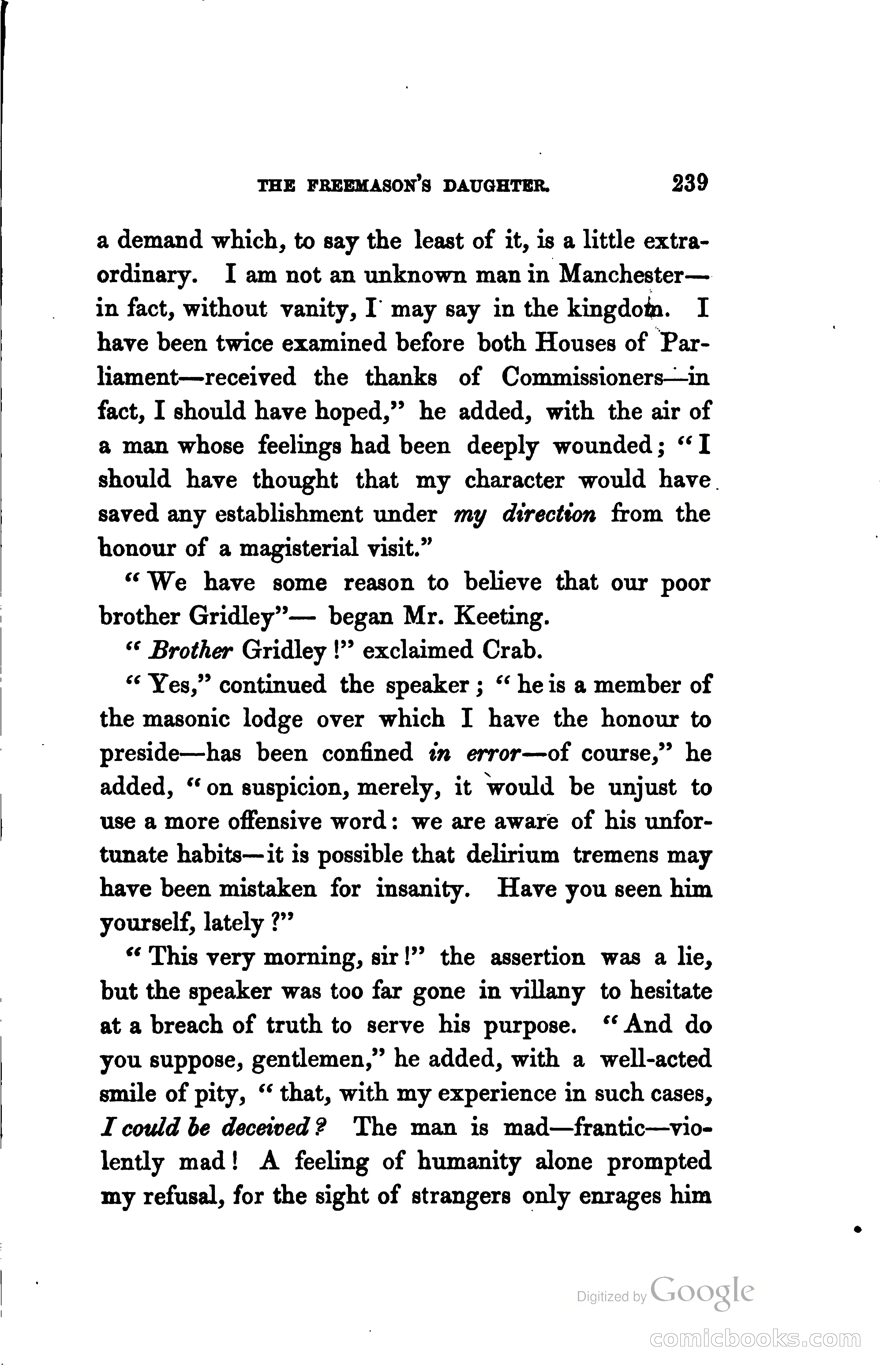 The Freemason's Daughter: A Novel — page 246 of 312