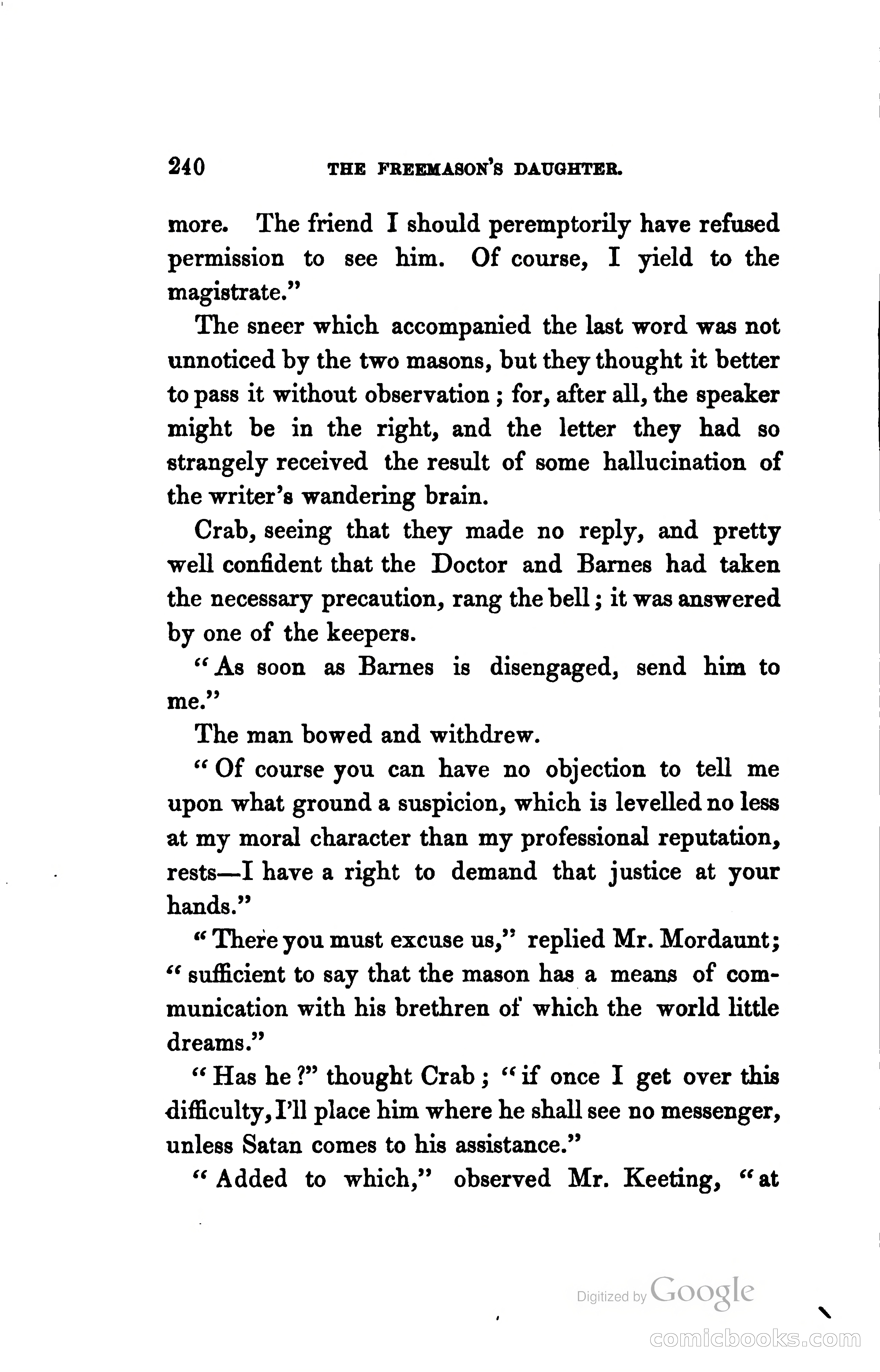 The Freemason's Daughter: A Novel — page 247 of 312