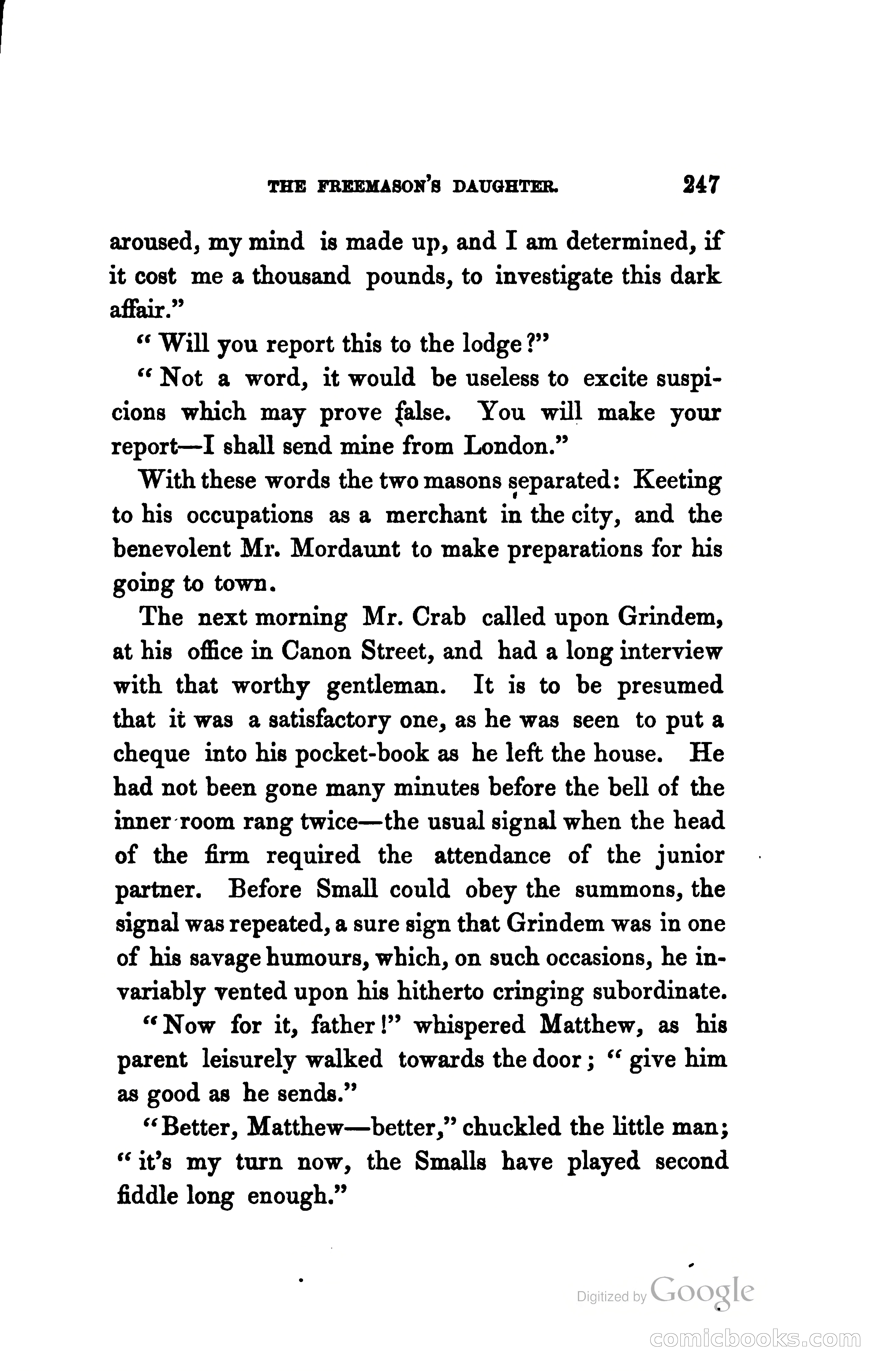 The Freemason's Daughter: A Novel — page 254 of 312