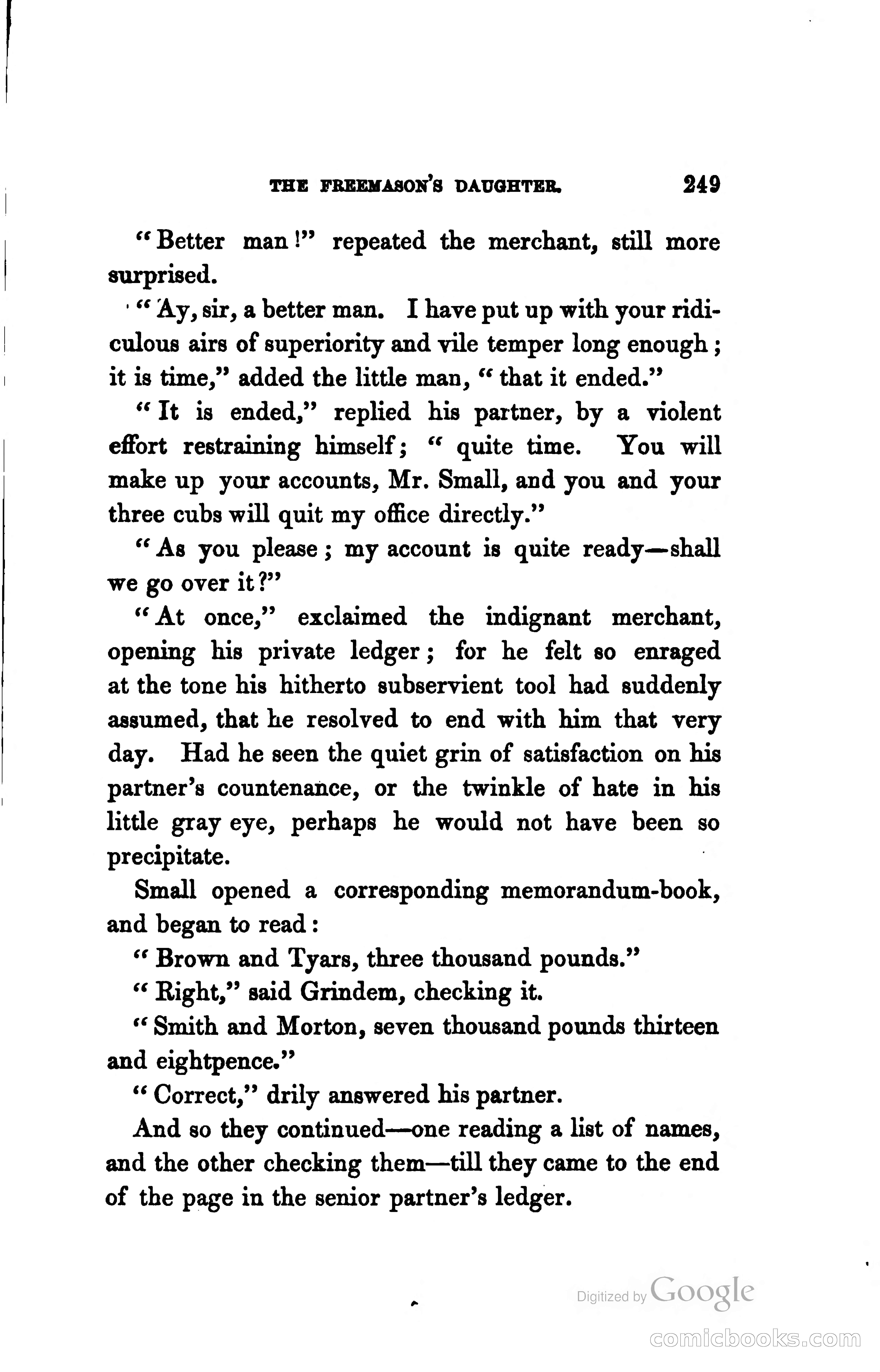 The Freemason's Daughter: A Novel — page 256 of 312