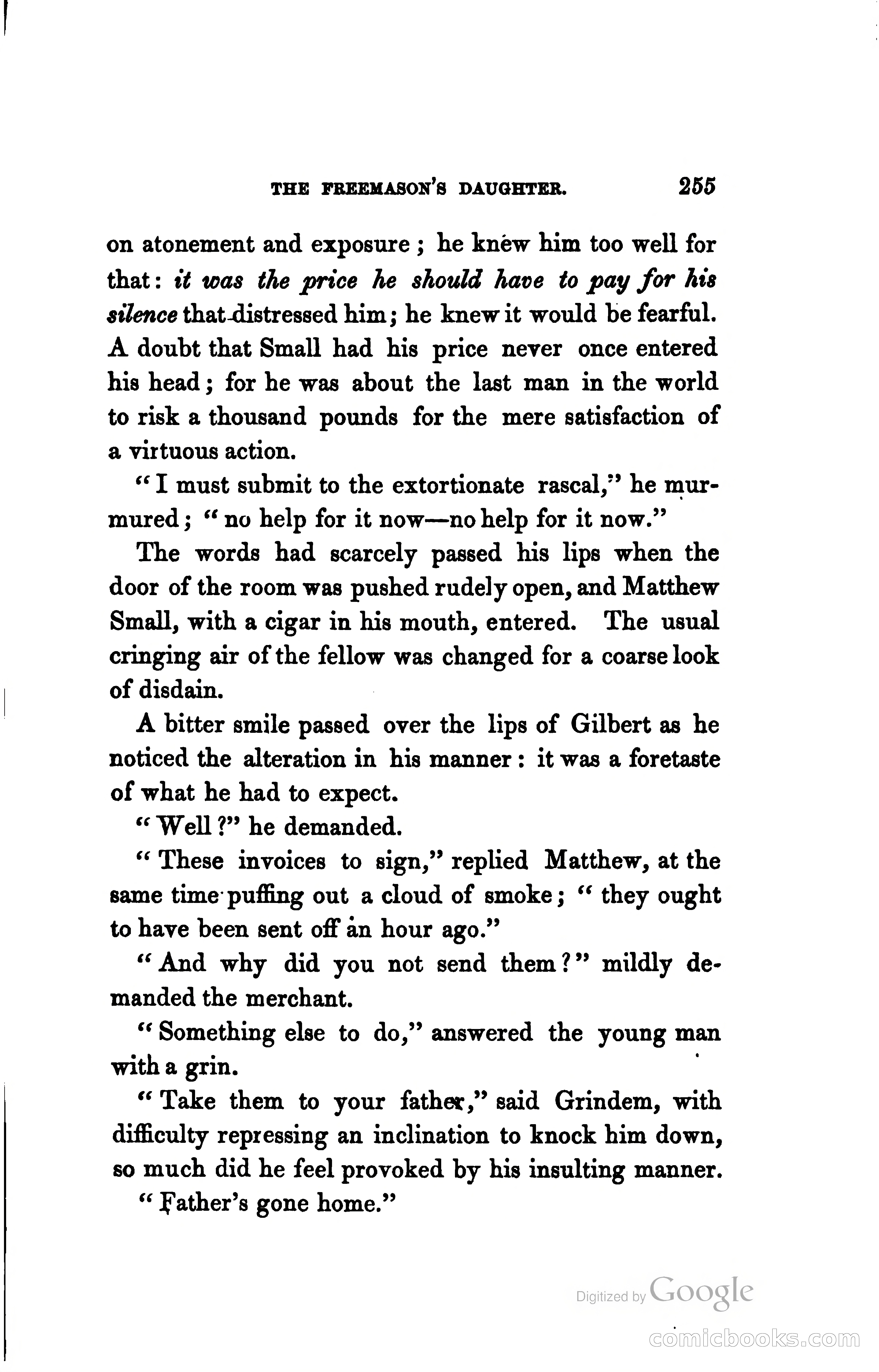 The Freemason's Daughter: A Novel — page 262 of 312