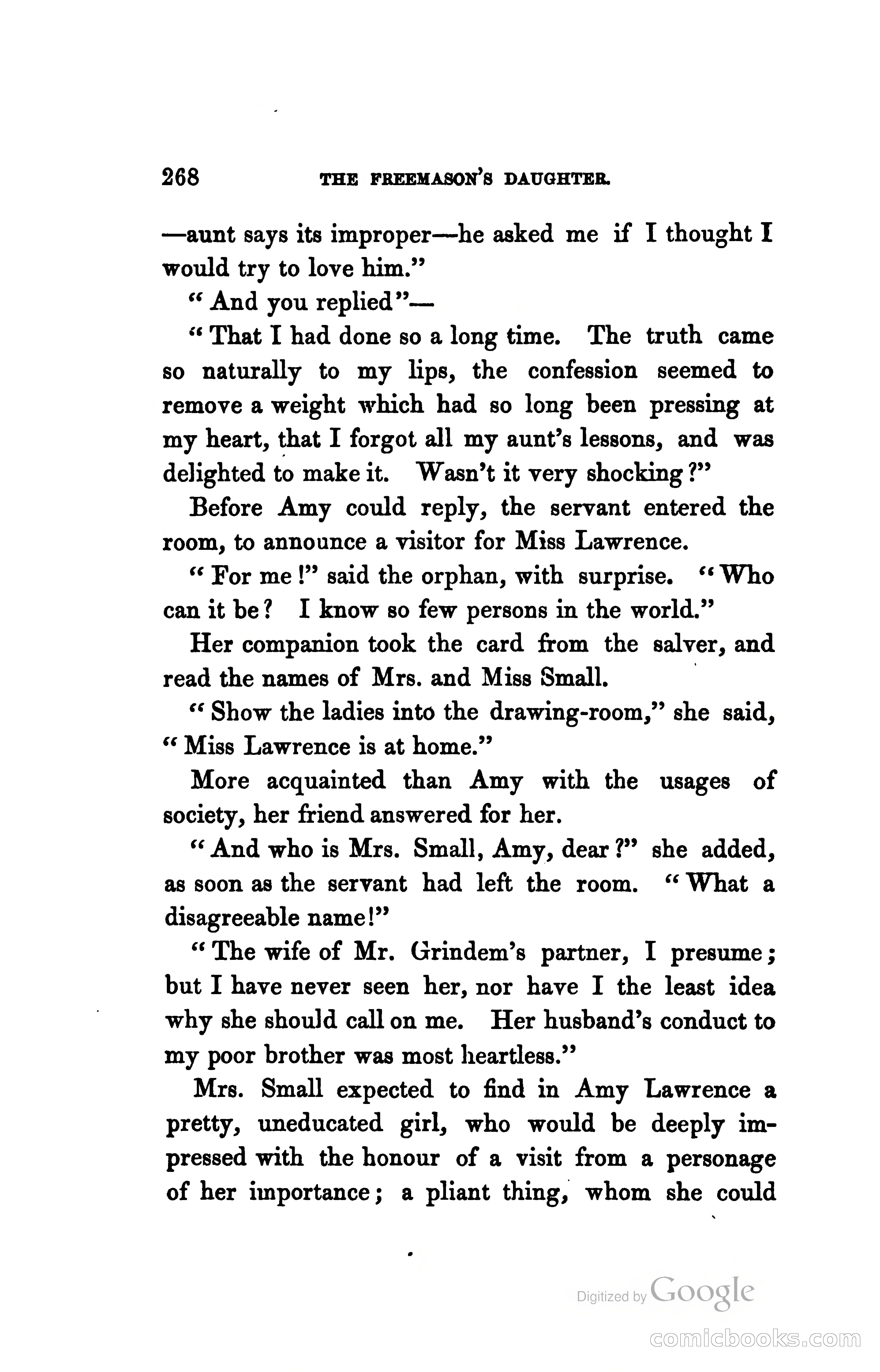 The Freemason's Daughter: A Novel — page 275 of 312