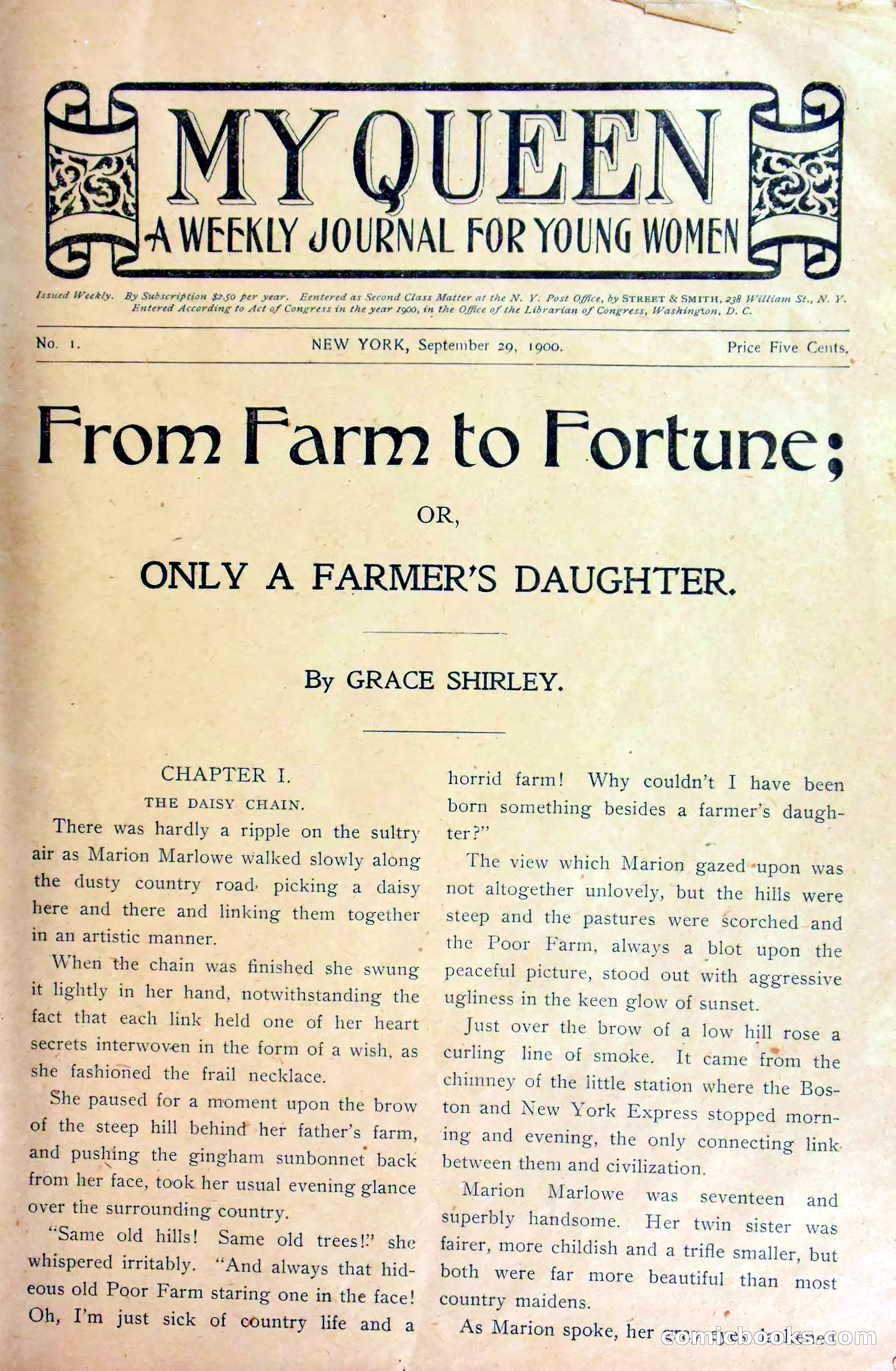 From Farm to Fortune, or, Only a Farmer's Daughter — page 4 of 38