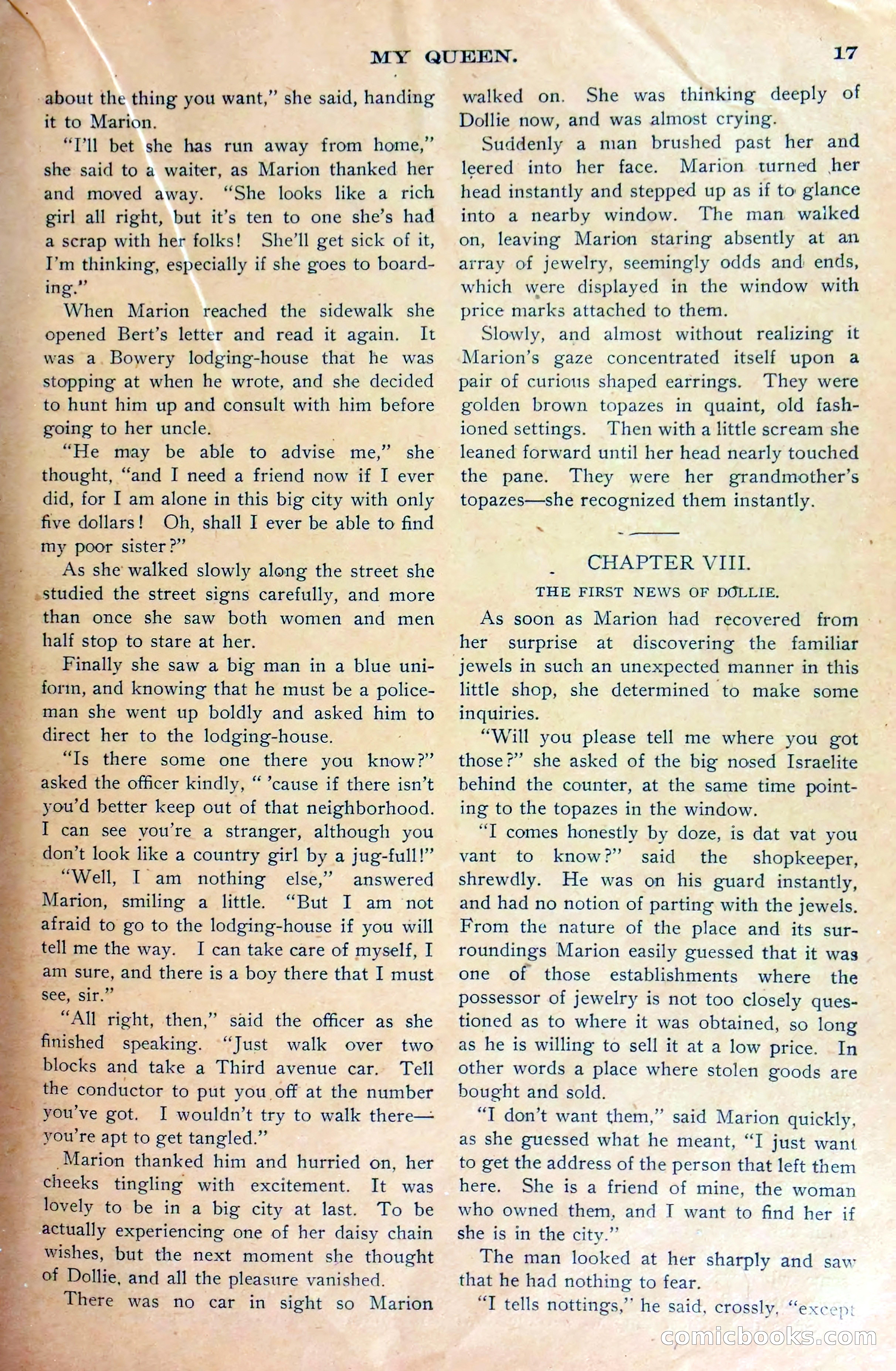 From Farm to Fortune, or, Only a Farmer's Daughter — page 20 of 38