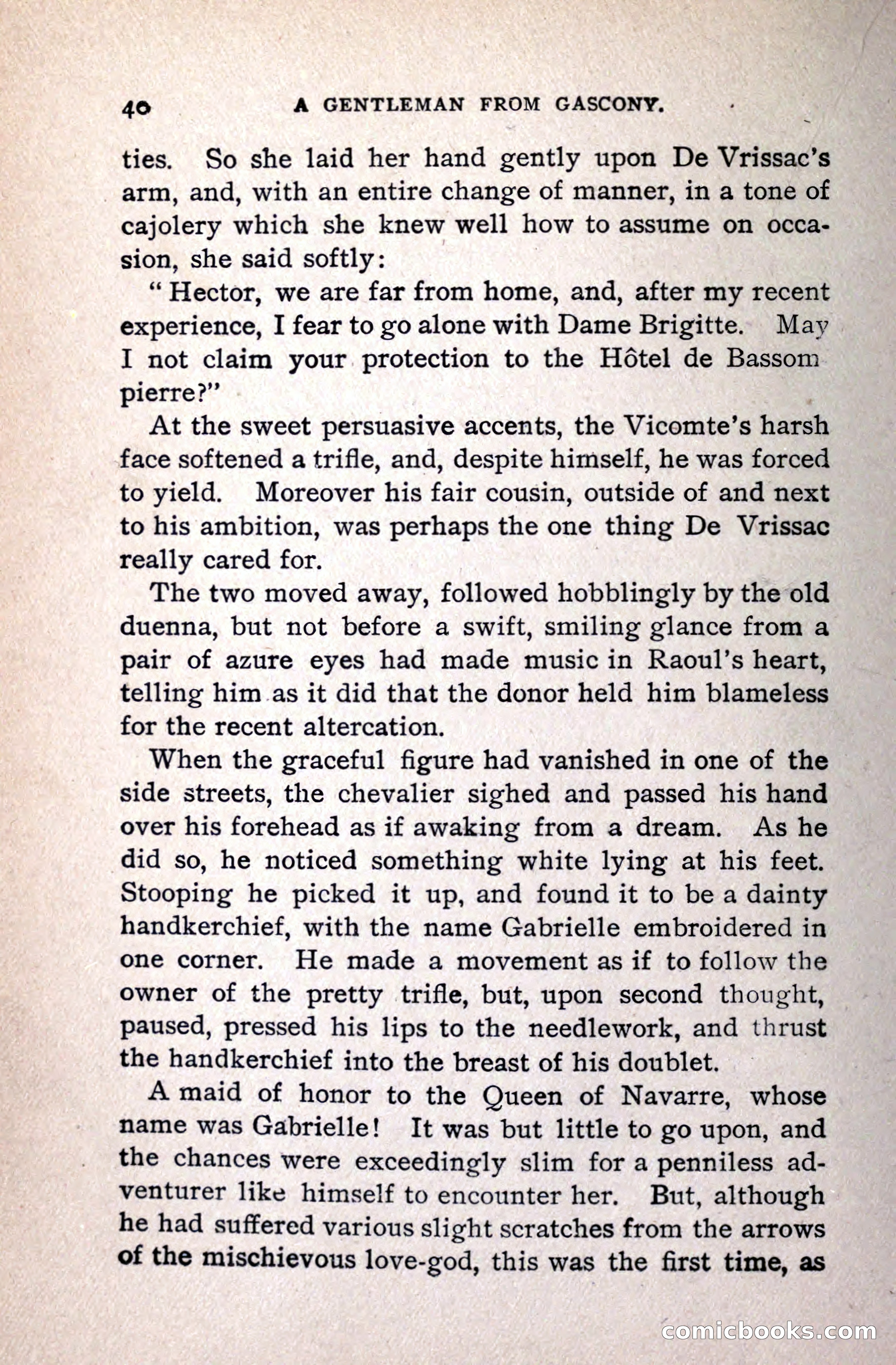 A Gentleman from Gascony: A Romance of the Huguenots — page 44 of 313