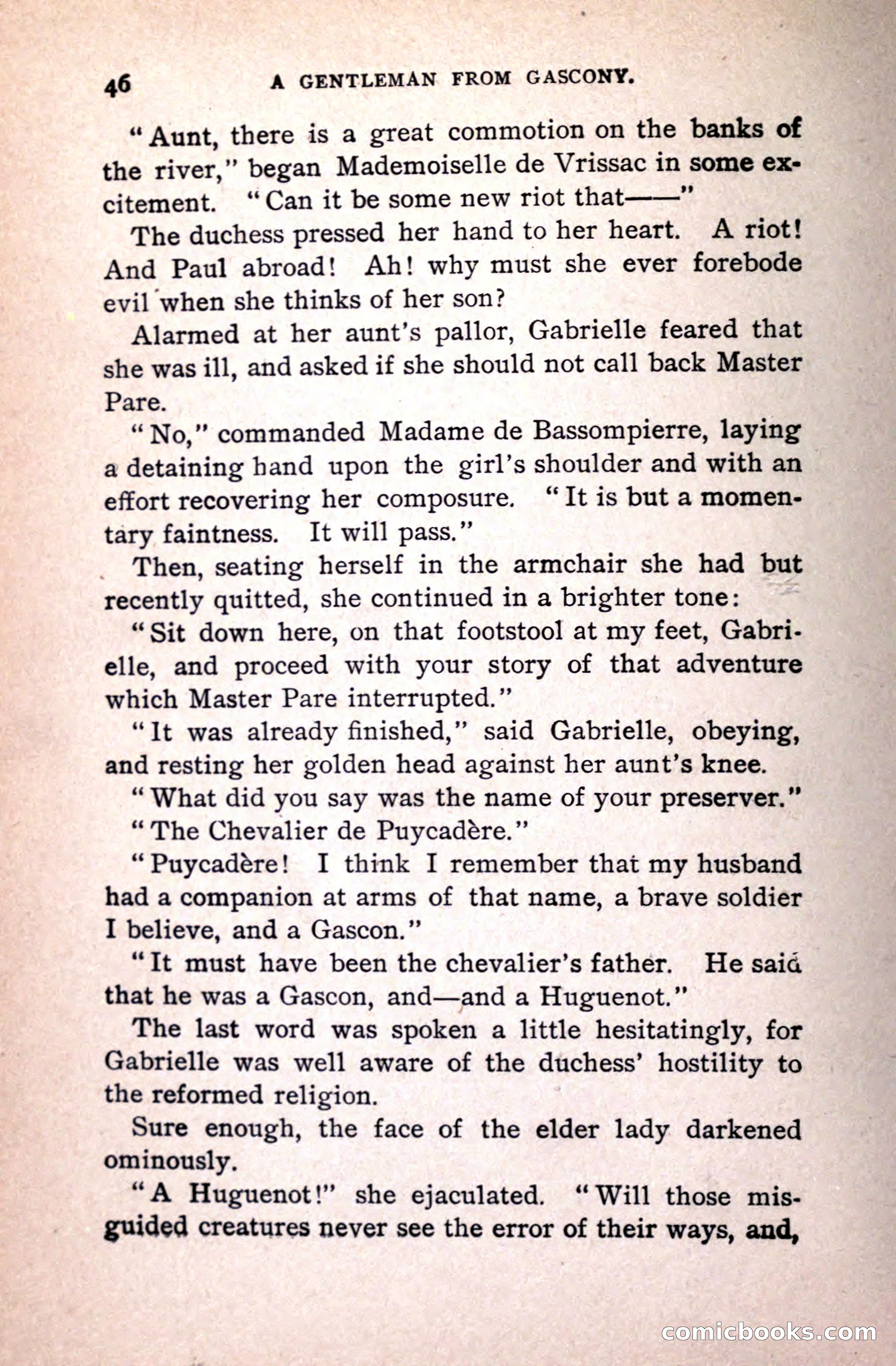 A Gentleman from Gascony: A Romance of the Huguenots — page 50 of 313