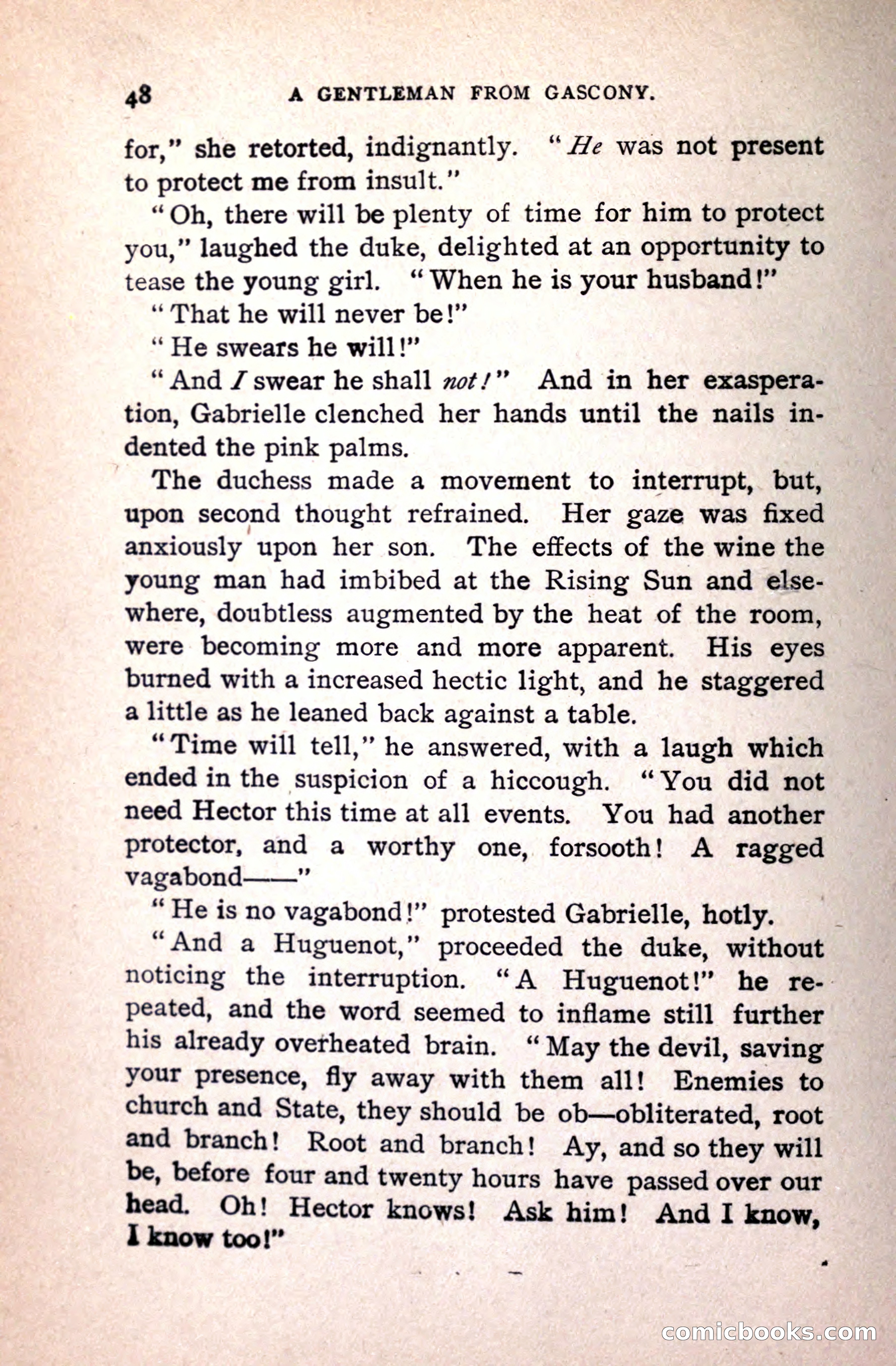 A Gentleman from Gascony: A Romance of the Huguenots — page 52 of 313