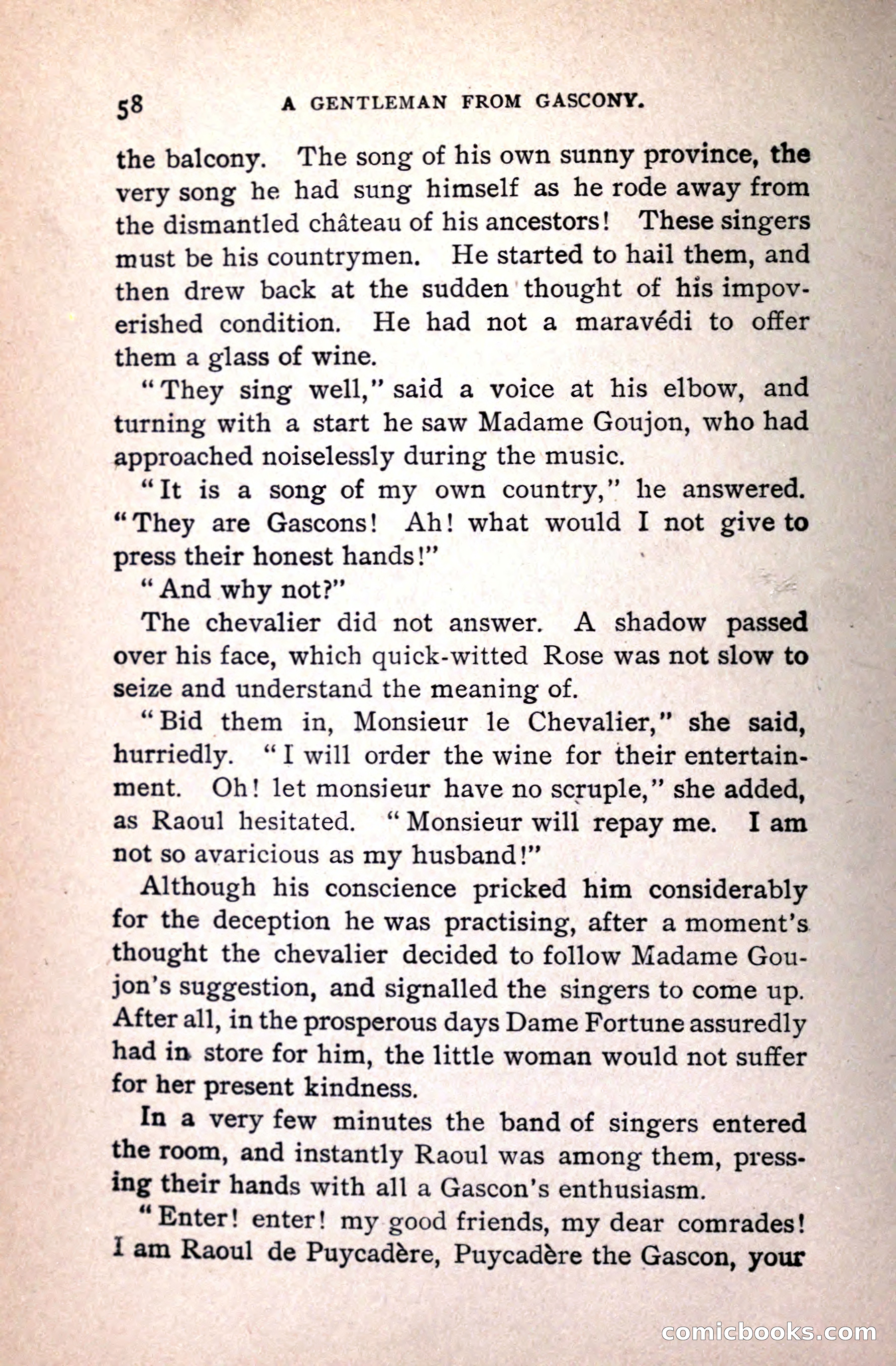 A Gentleman from Gascony: A Romance of the Huguenots — page 62 of 313