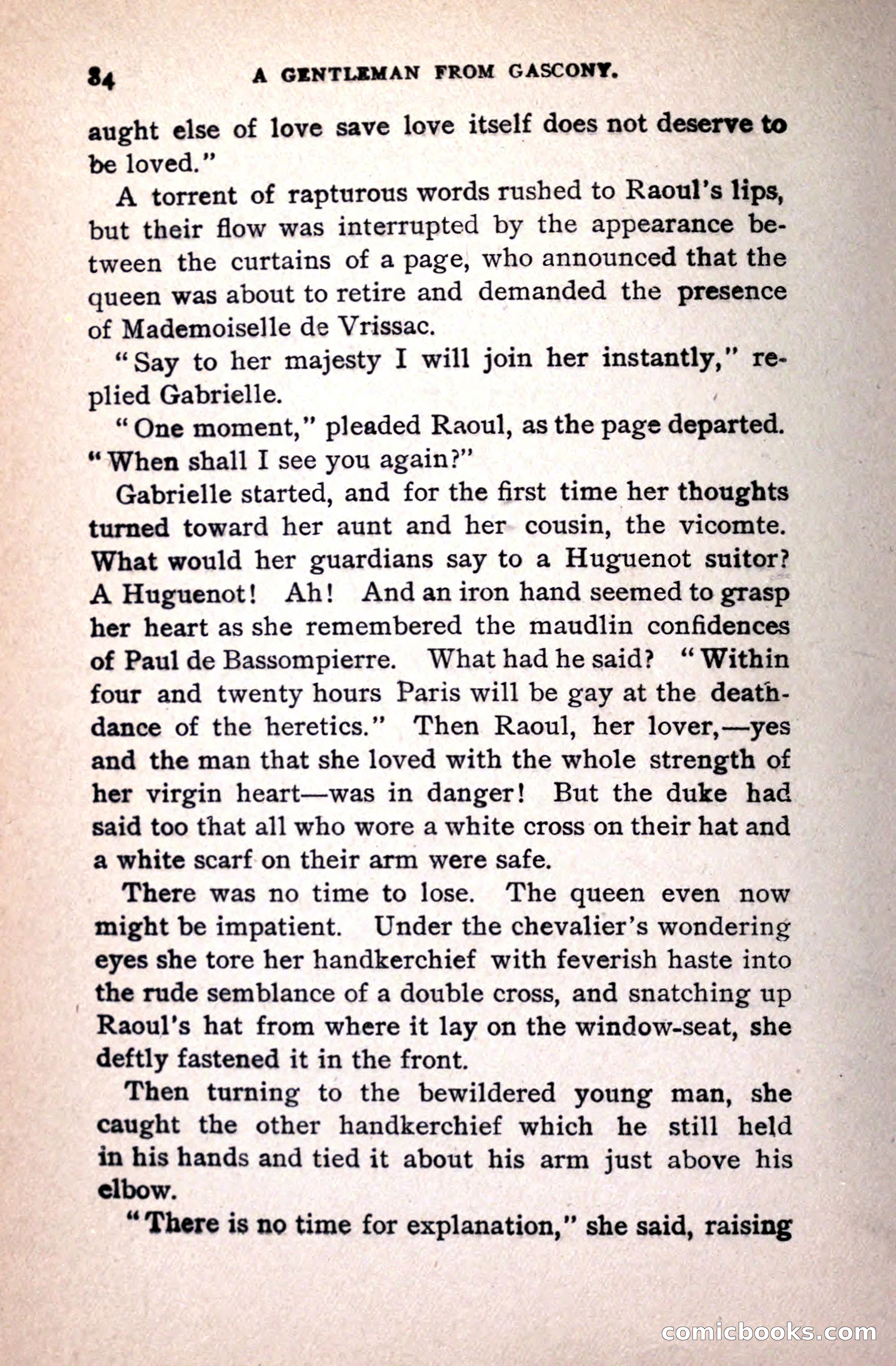 A Gentleman from Gascony: A Romance of the Huguenots — page 88 of 313