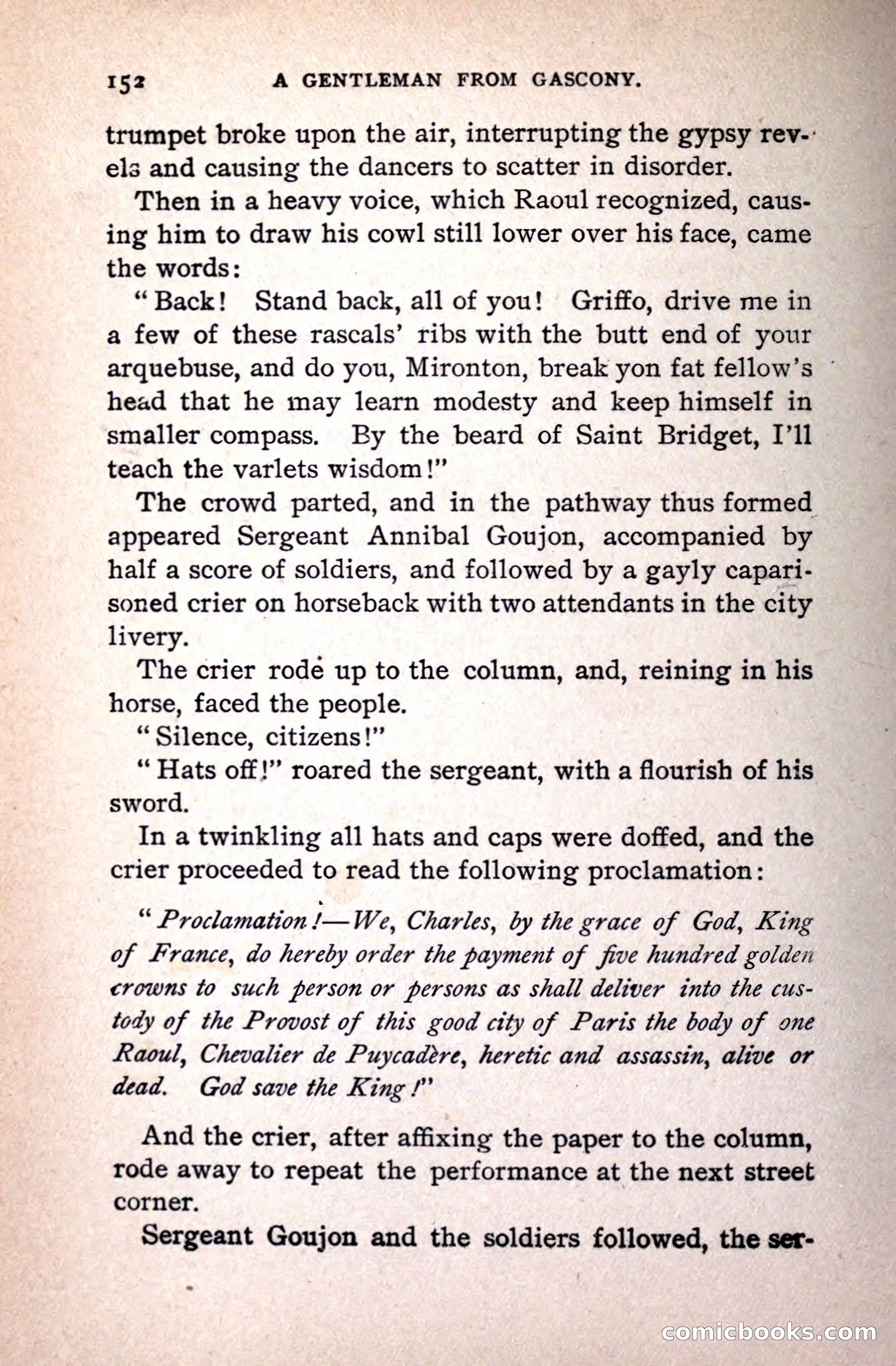 A Gentleman from Gascony: A Romance of the Huguenots — page 156 of 313
