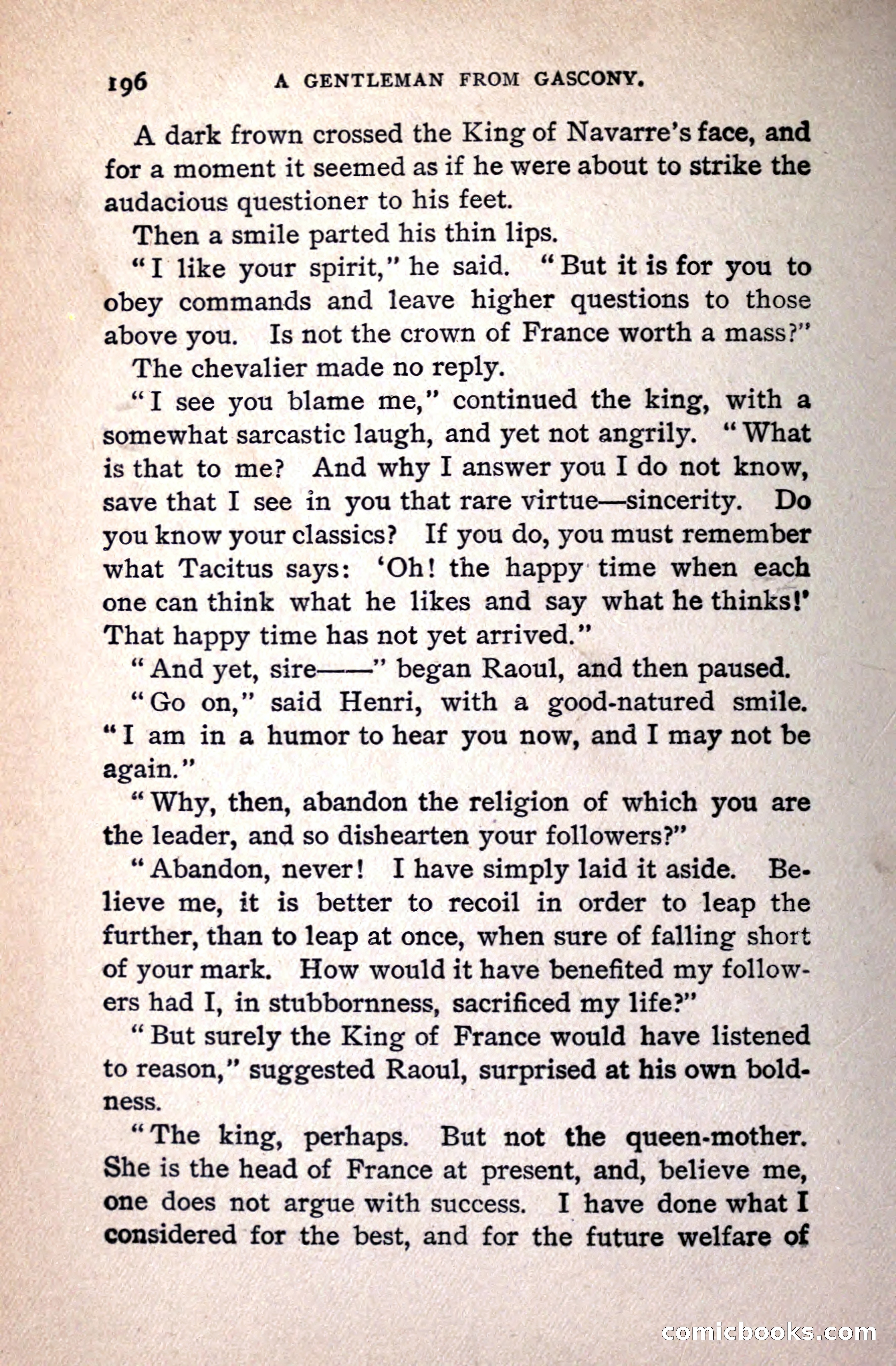 A Gentleman from Gascony: A Romance of the Huguenots — page 200 of 313