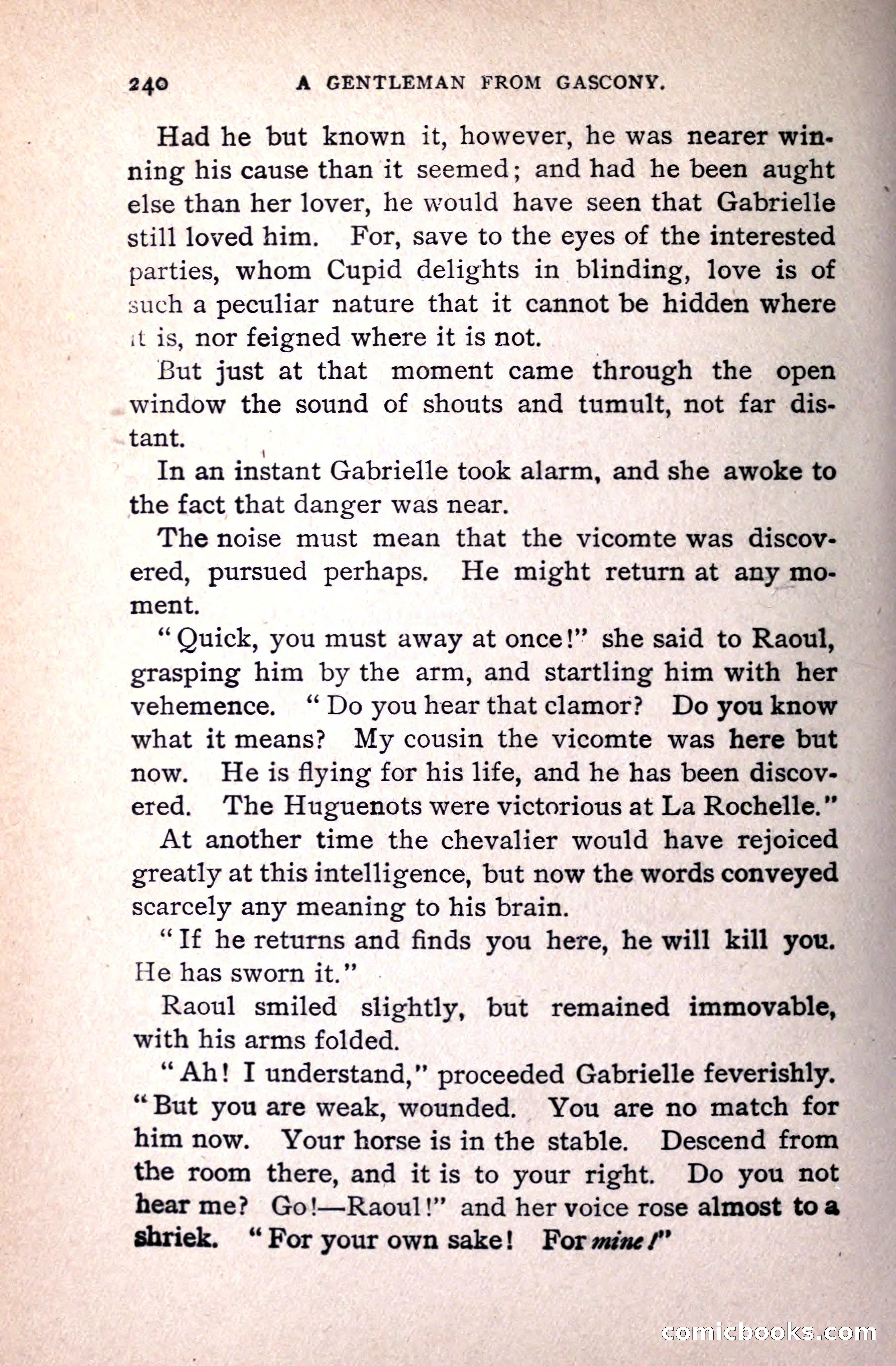A Gentleman from Gascony: A Romance of the Huguenots — page 244 of 313