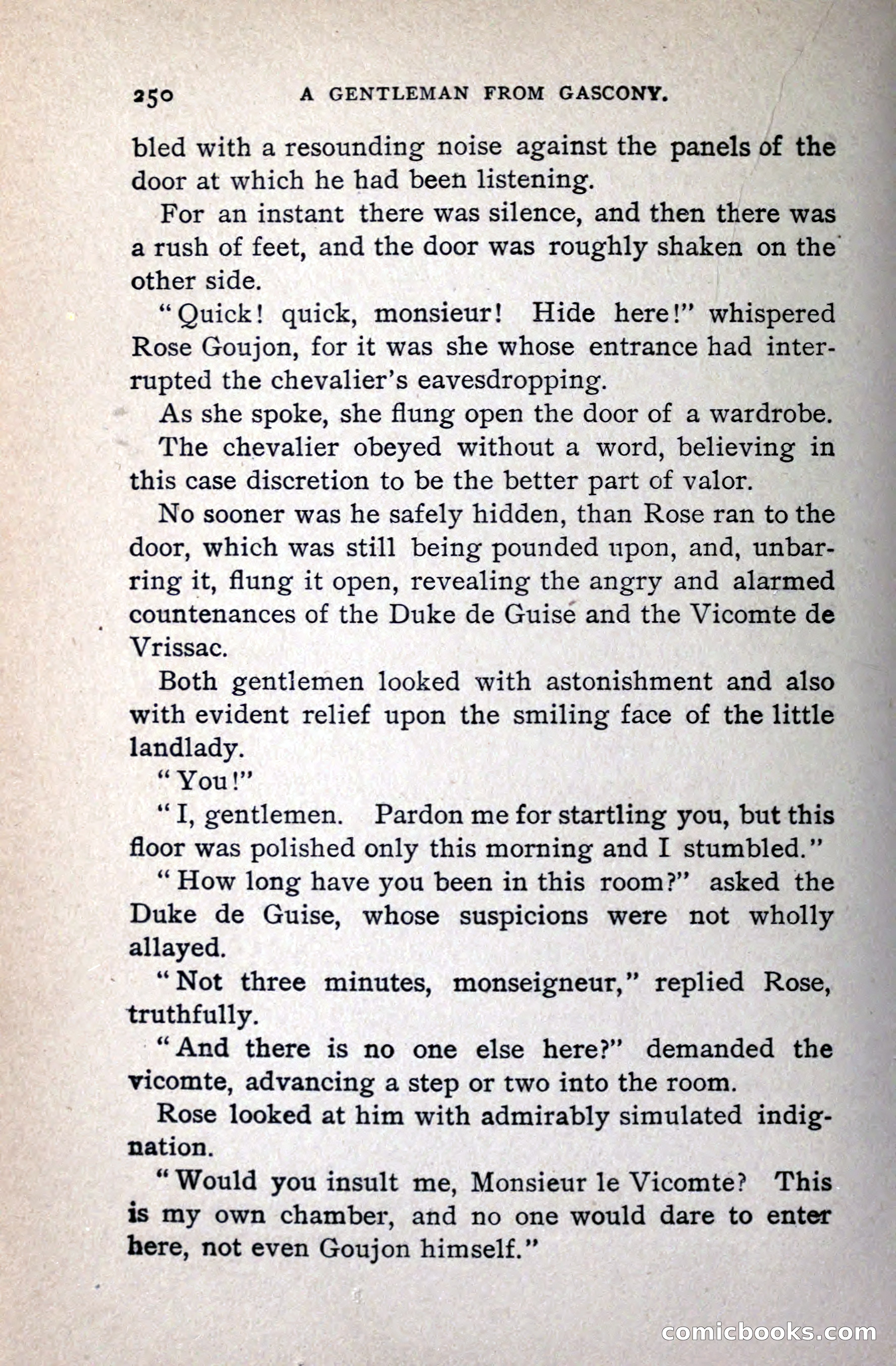 A Gentleman from Gascony: A Romance of the Huguenots — page 254 of 313