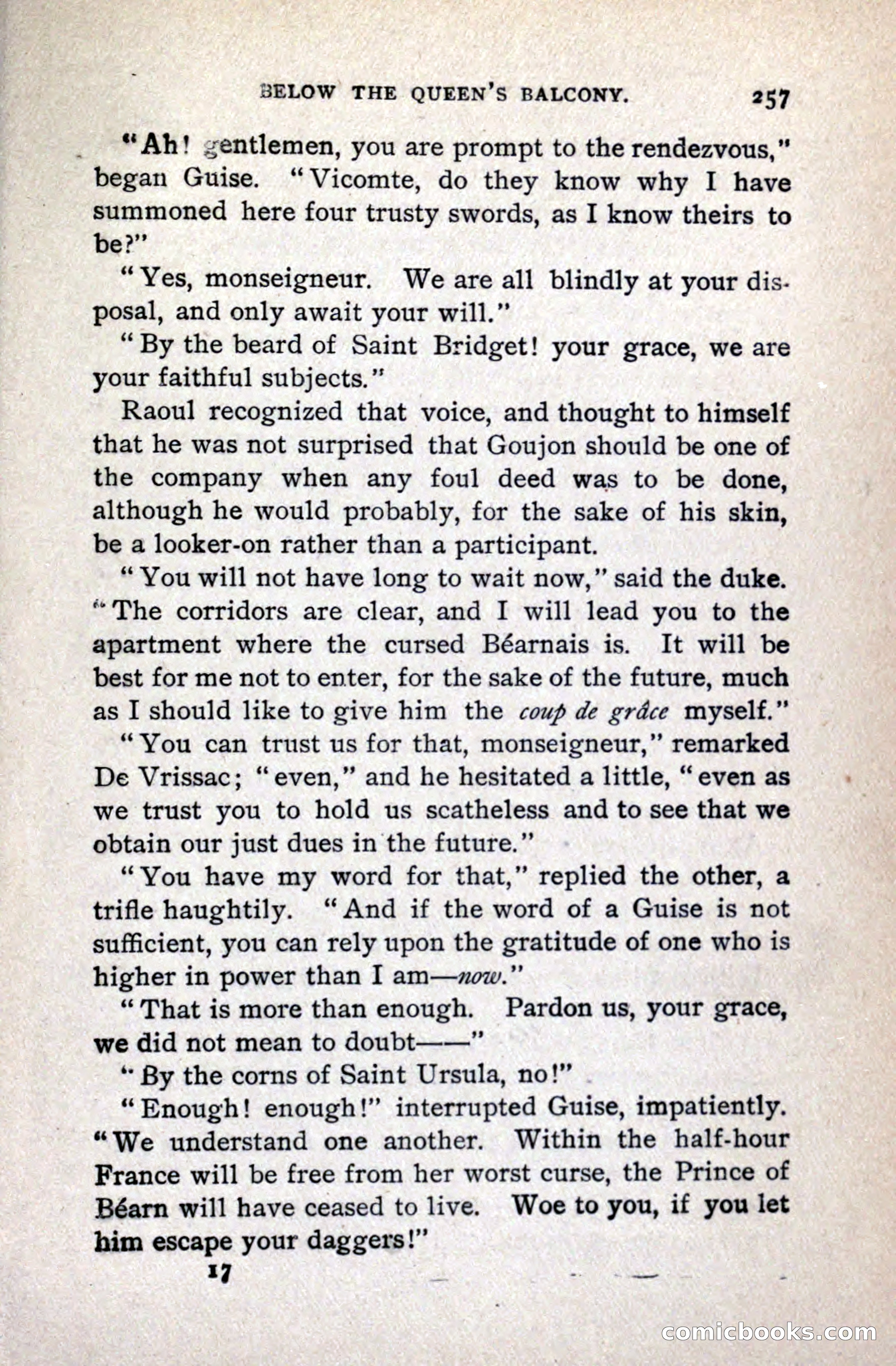 A Gentleman from Gascony: A Romance of the Huguenots — page 261 of 313