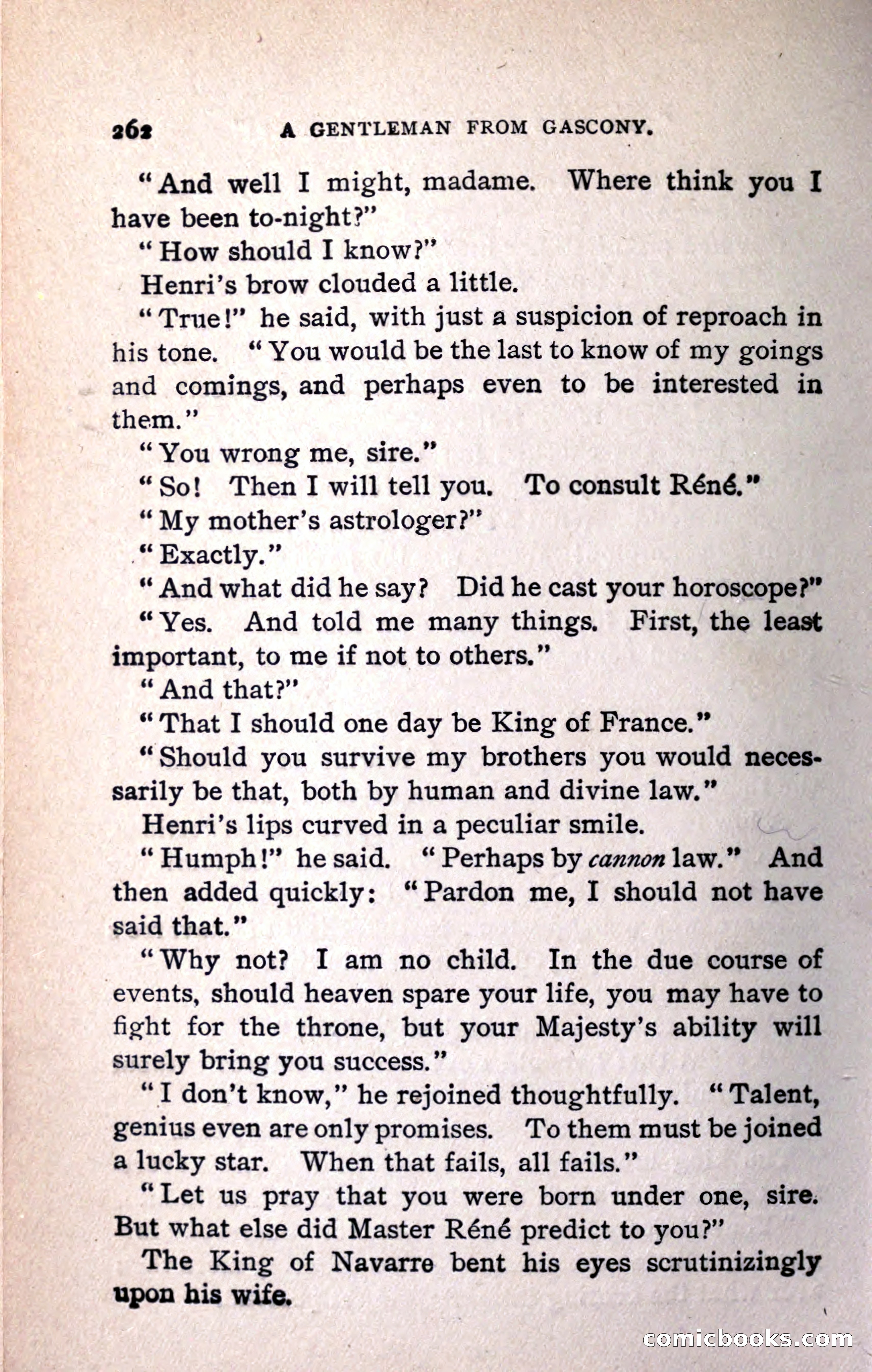 A Gentleman from Gascony: A Romance of the Huguenots — page 266 of 313