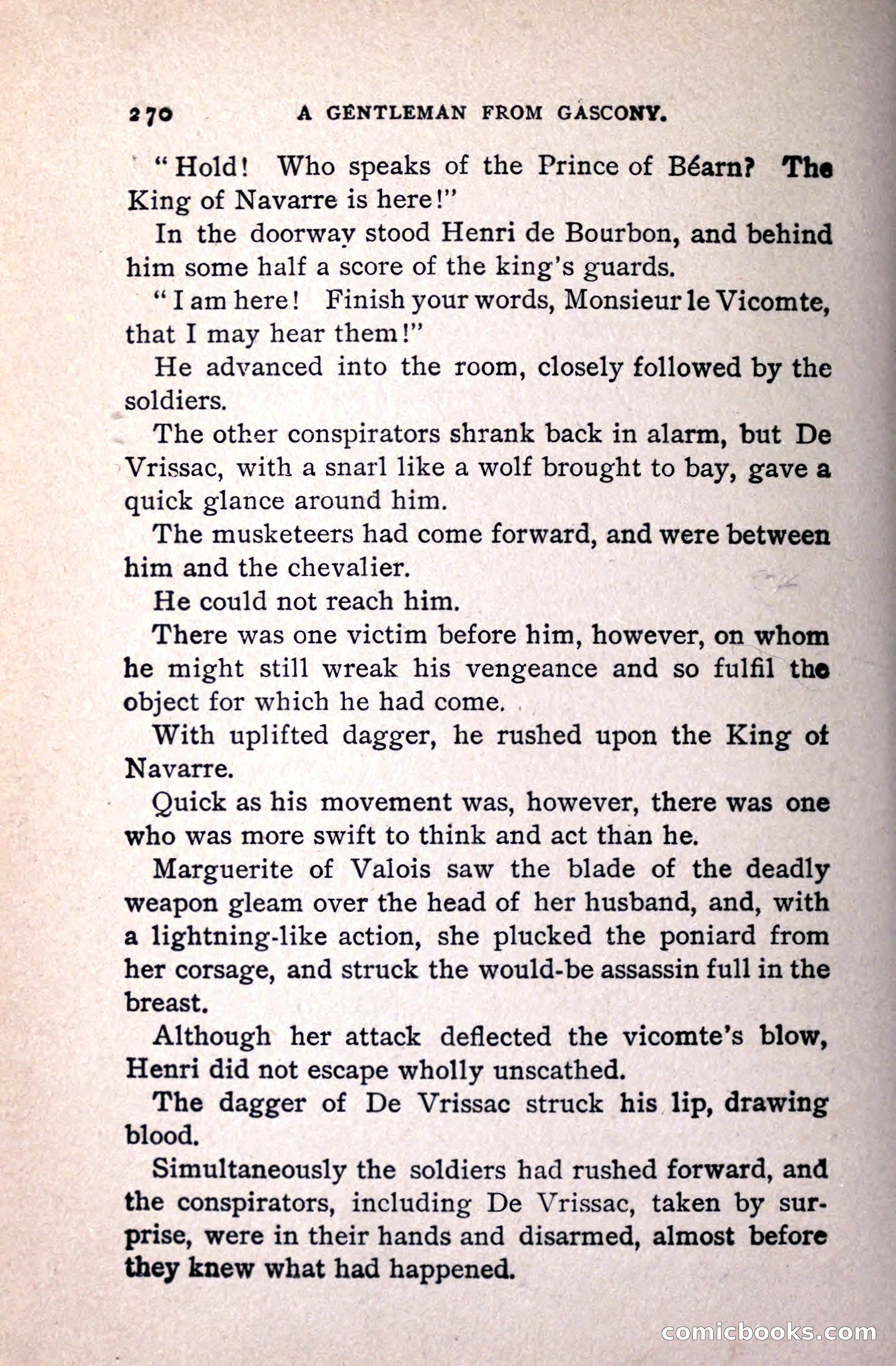 A Gentleman from Gascony: A Romance of the Huguenots — page 274 of 313