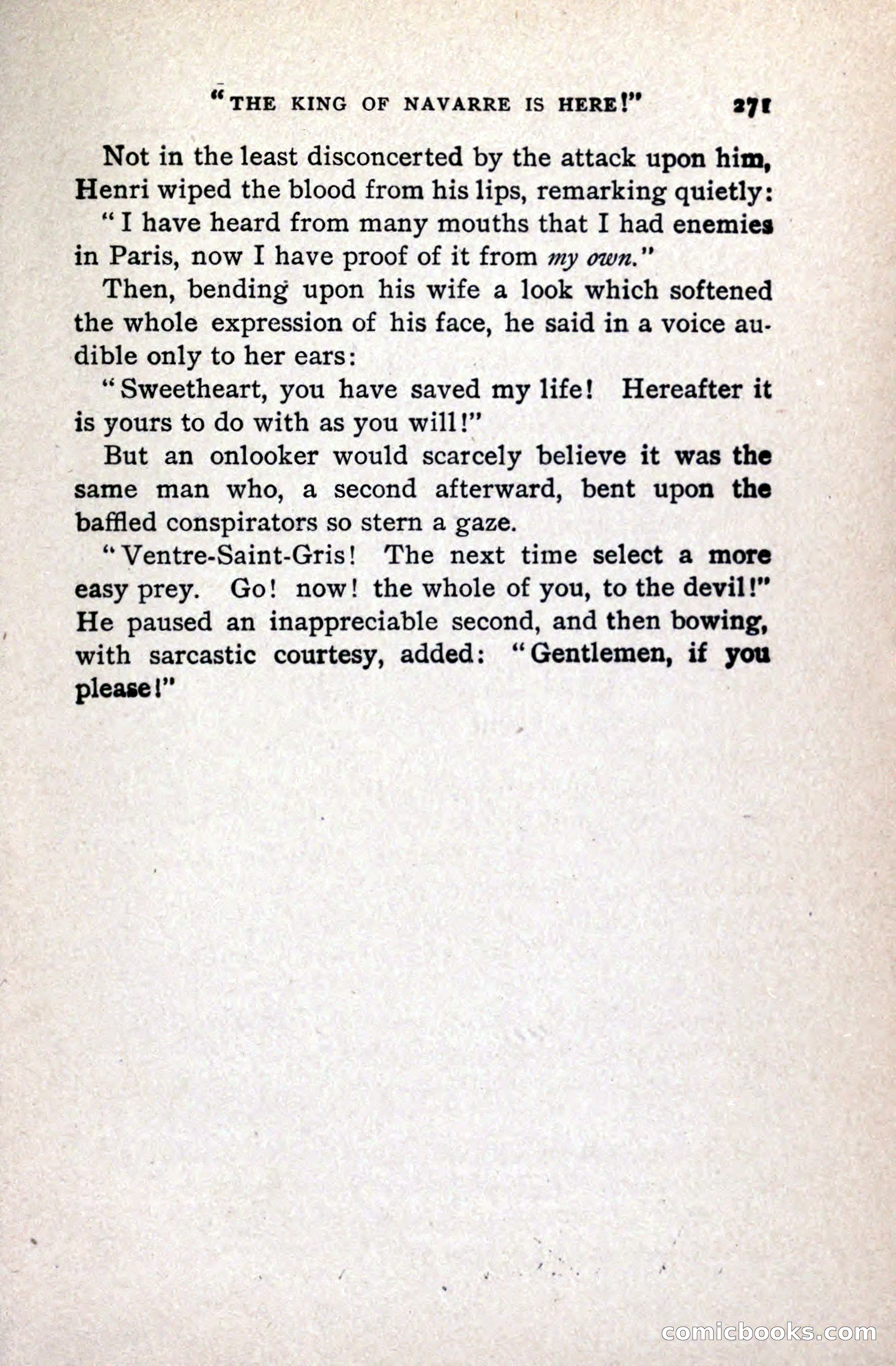 A Gentleman from Gascony: A Romance of the Huguenots — page 275 of 313