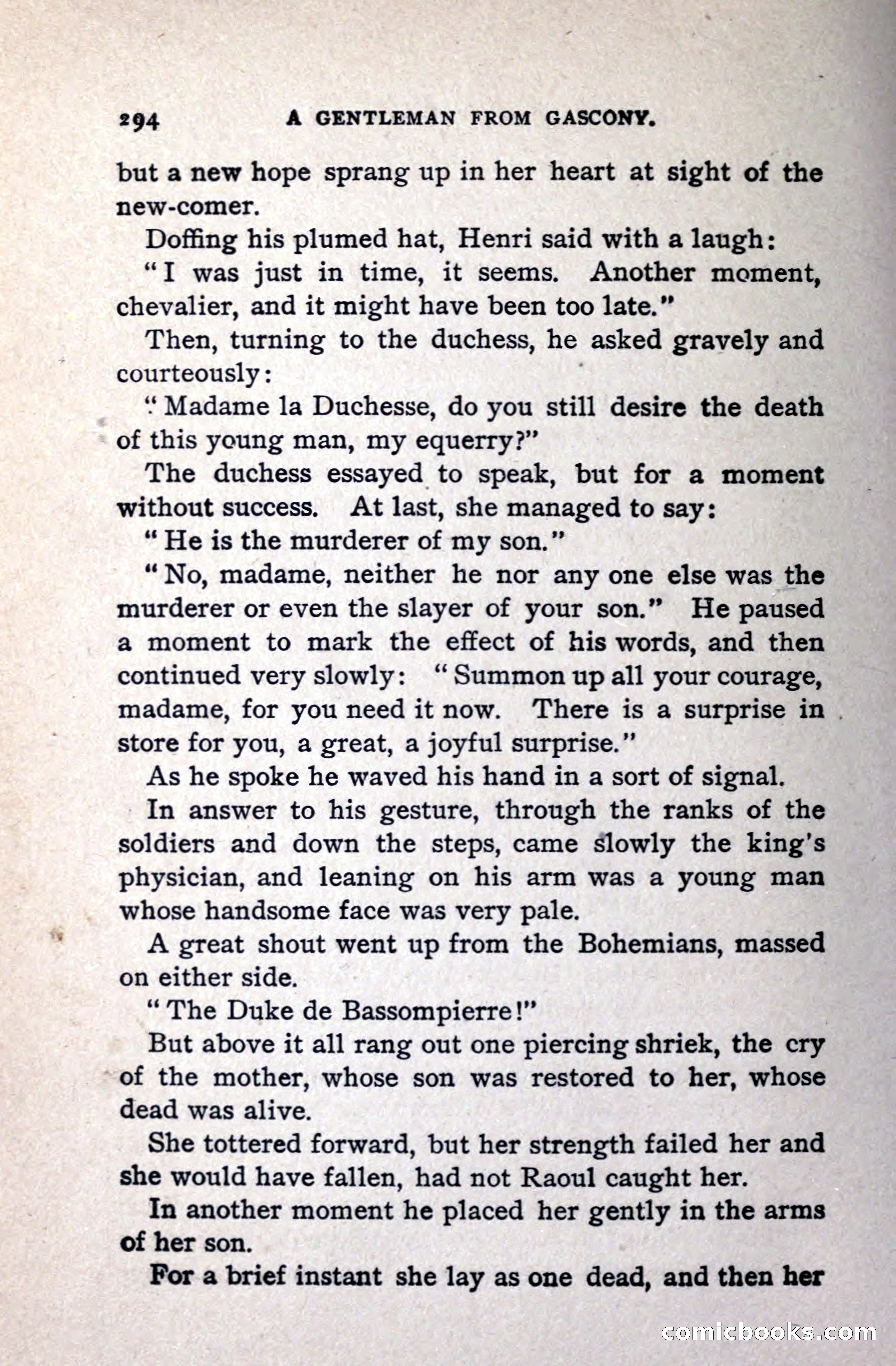 A Gentleman from Gascony: A Romance of the Huguenots — page 298 of 313