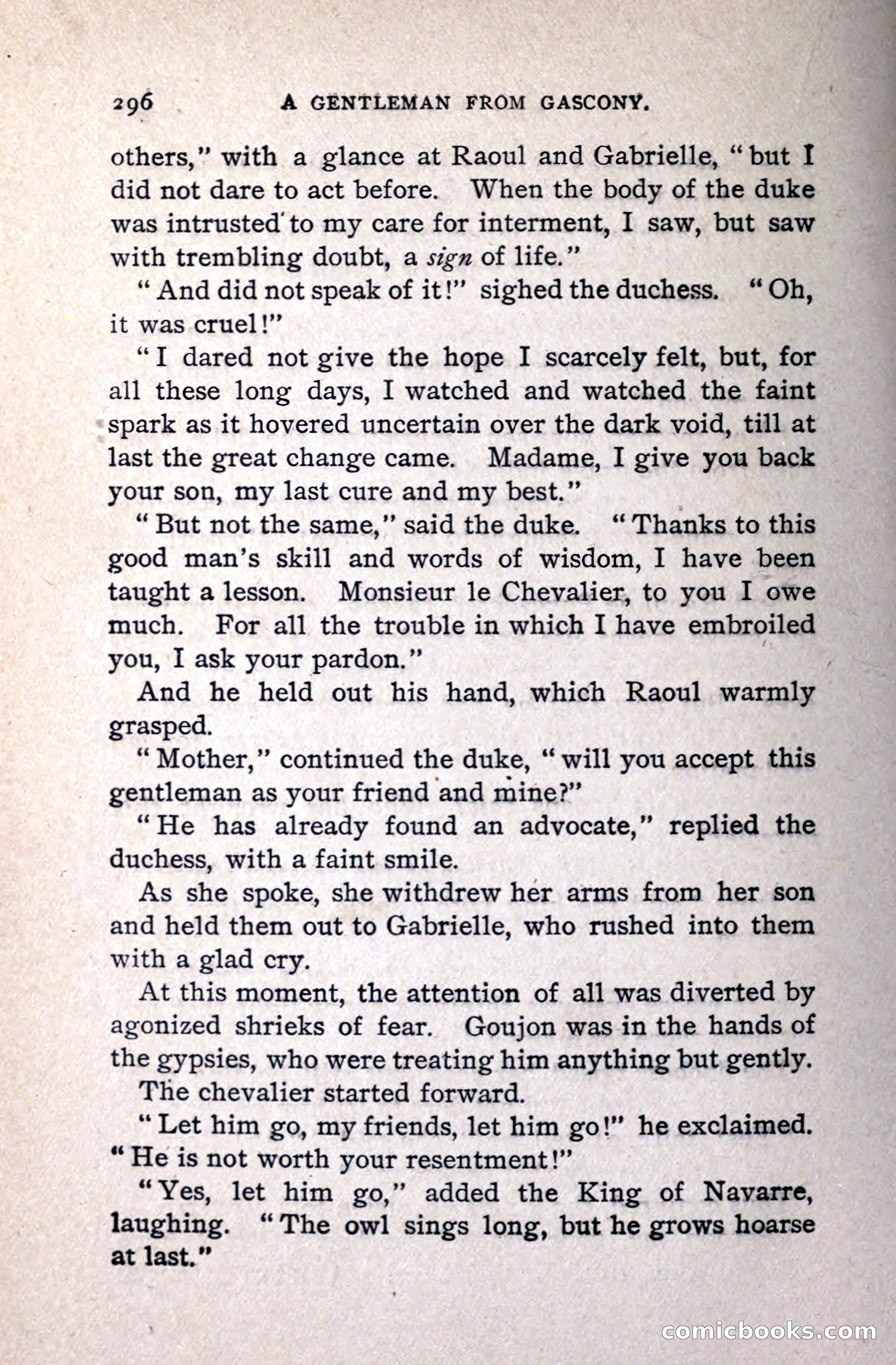 A Gentleman from Gascony: A Romance of the Huguenots — page 300 of 313