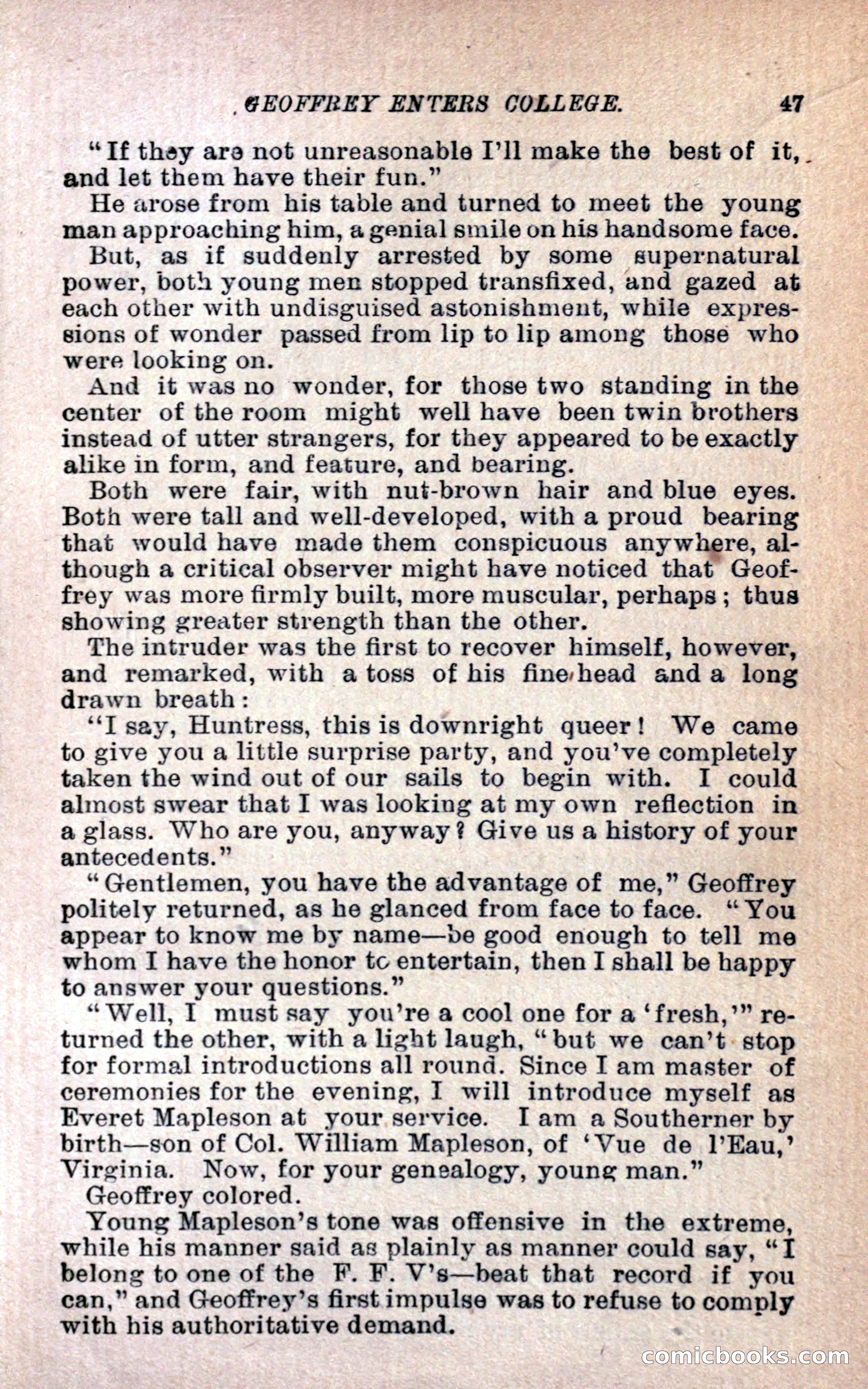 Geoffrey's Victory by Mrs Georgie Sheldon — page 51 of 324