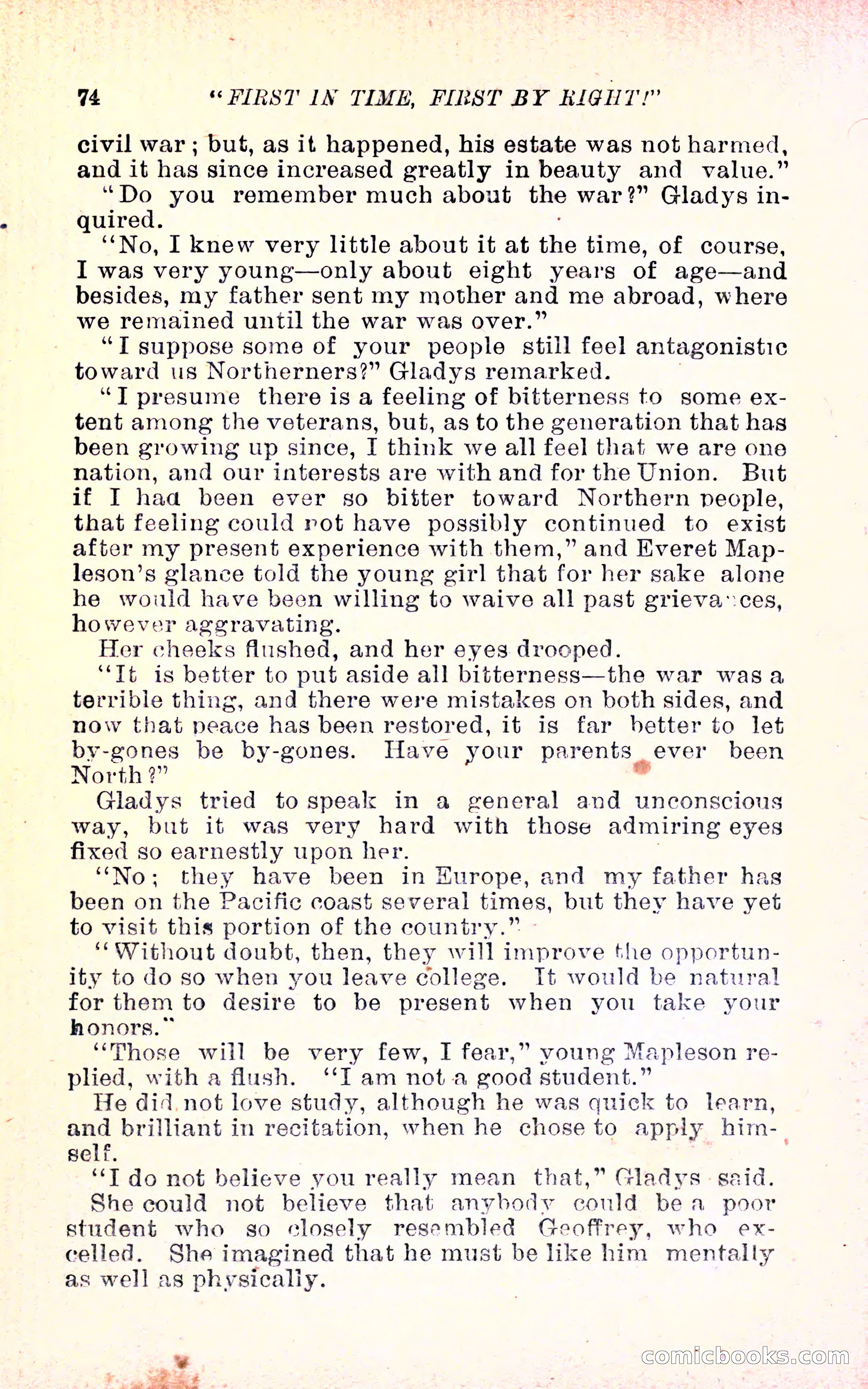 Geoffrey's Victory by Mrs Georgie Sheldon — page 78 of 324