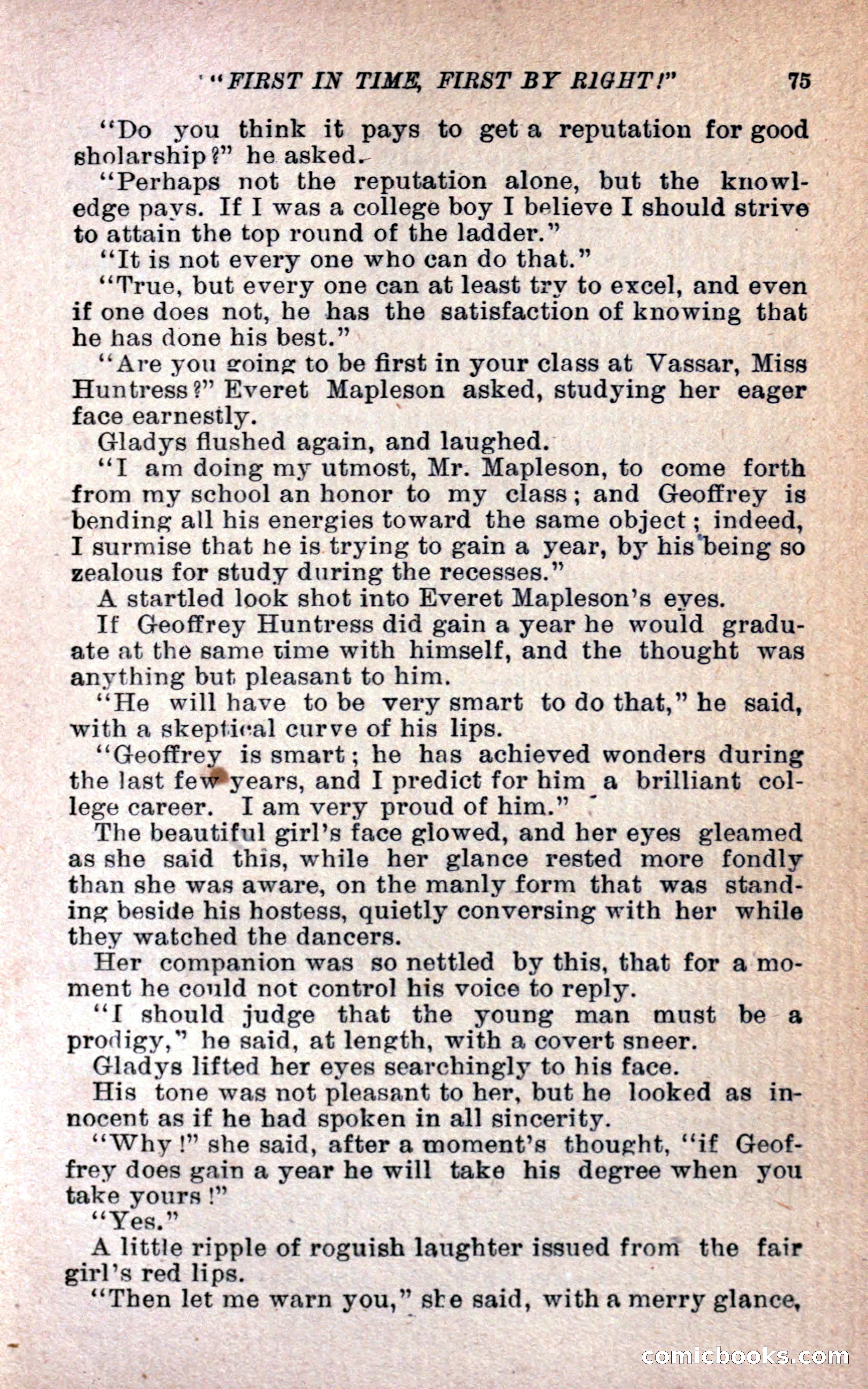 Geoffrey's Victory by Mrs Georgie Sheldon — page 79 of 324