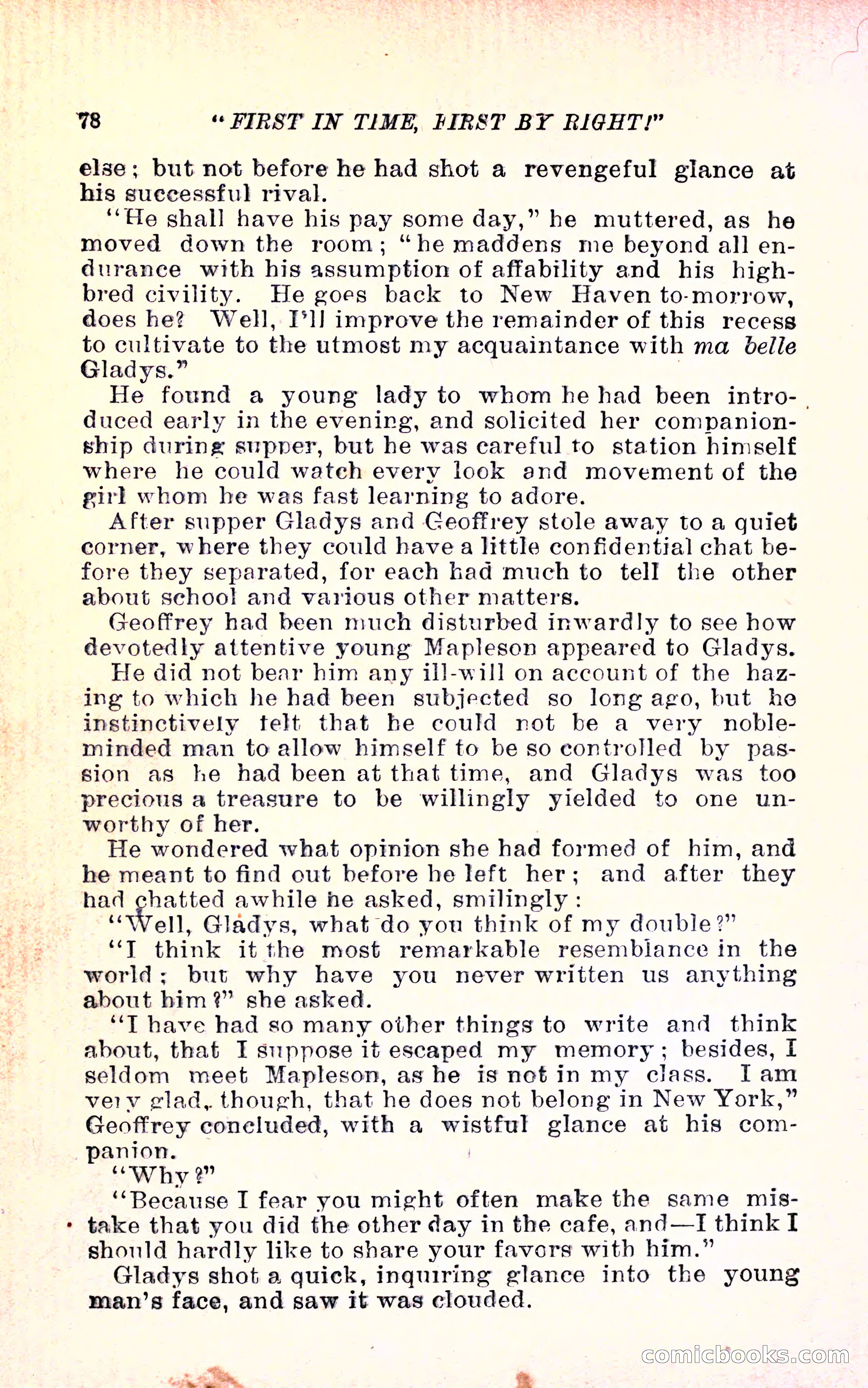 Geoffrey's Victory by Mrs Georgie Sheldon — page 82 of 324