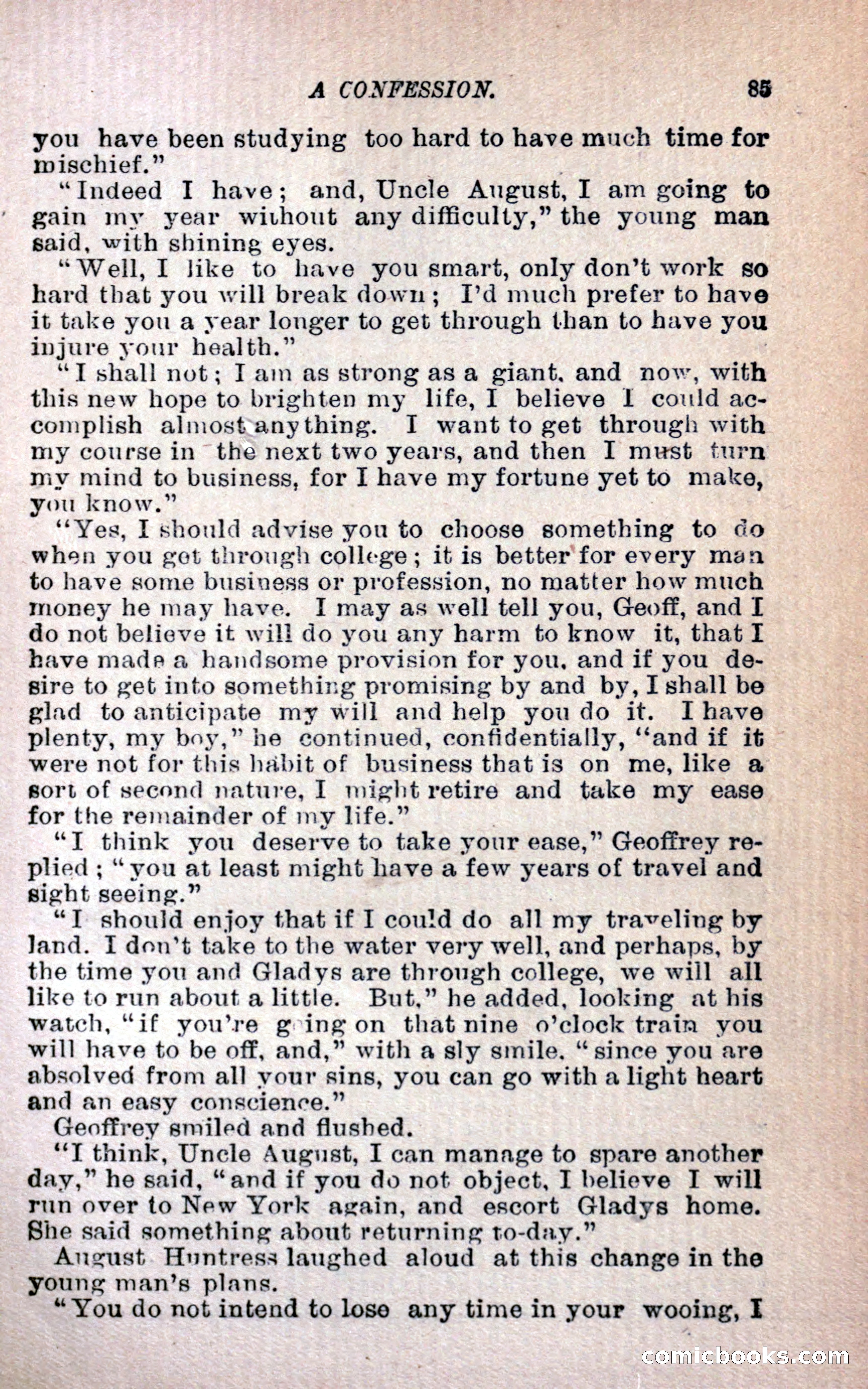 Geoffrey's Victory by Mrs Georgie Sheldon — page 89 of 324