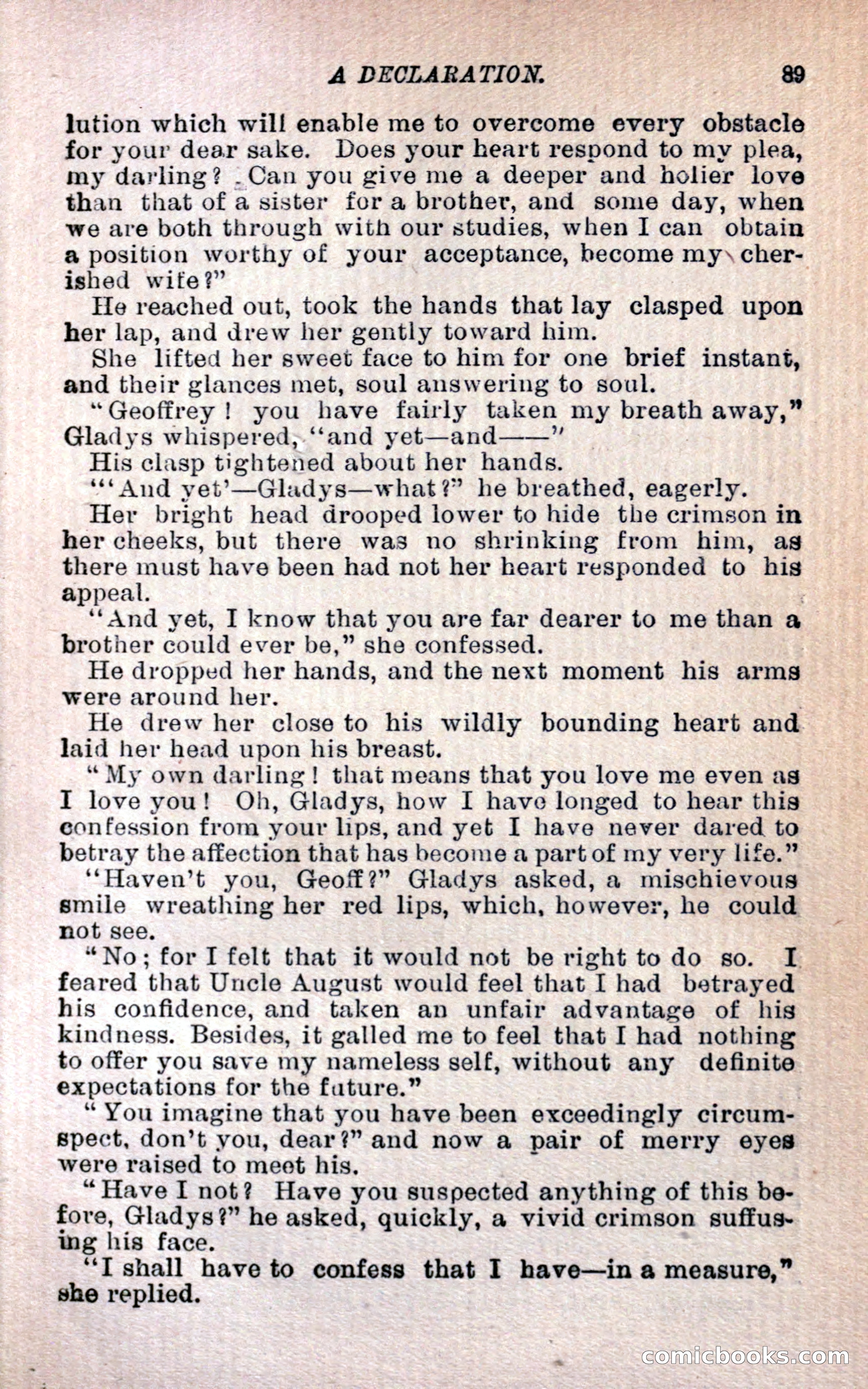 Geoffrey's Victory by Mrs Georgie Sheldon — page 93 of 324