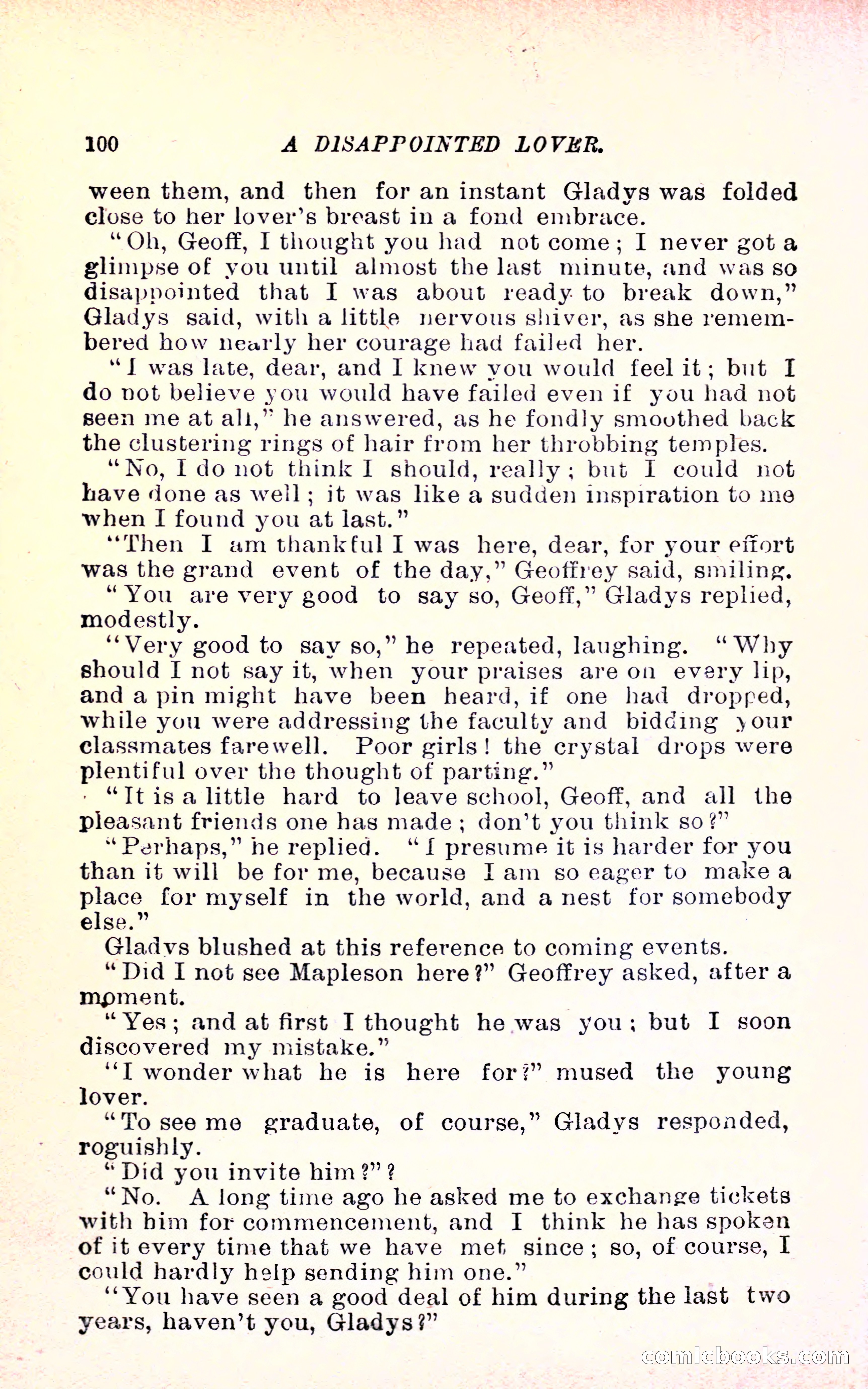 Geoffrey's Victory by Mrs Georgie Sheldon — page 104 of 324