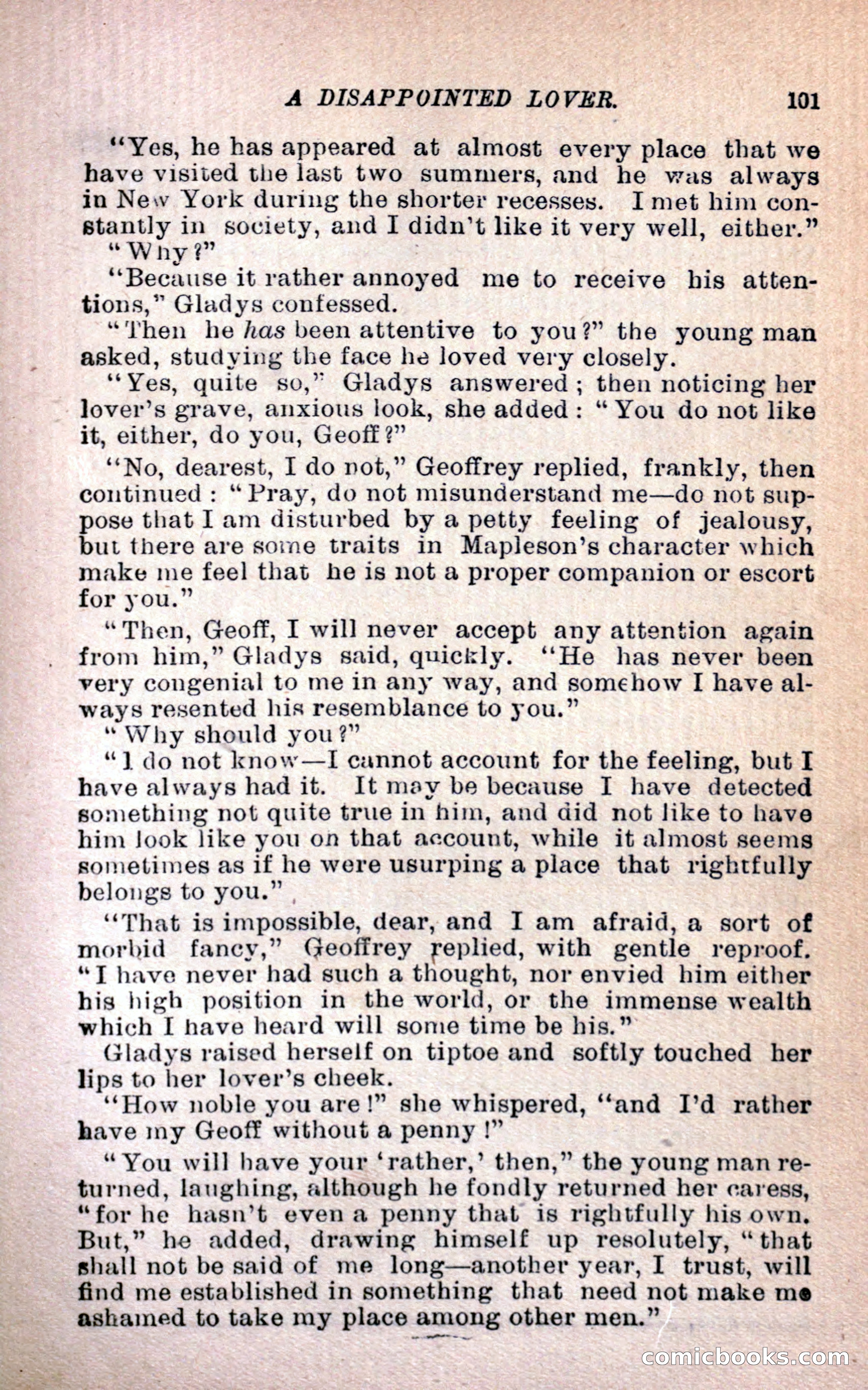Geoffrey's Victory by Mrs Georgie Sheldon — page 105 of 324