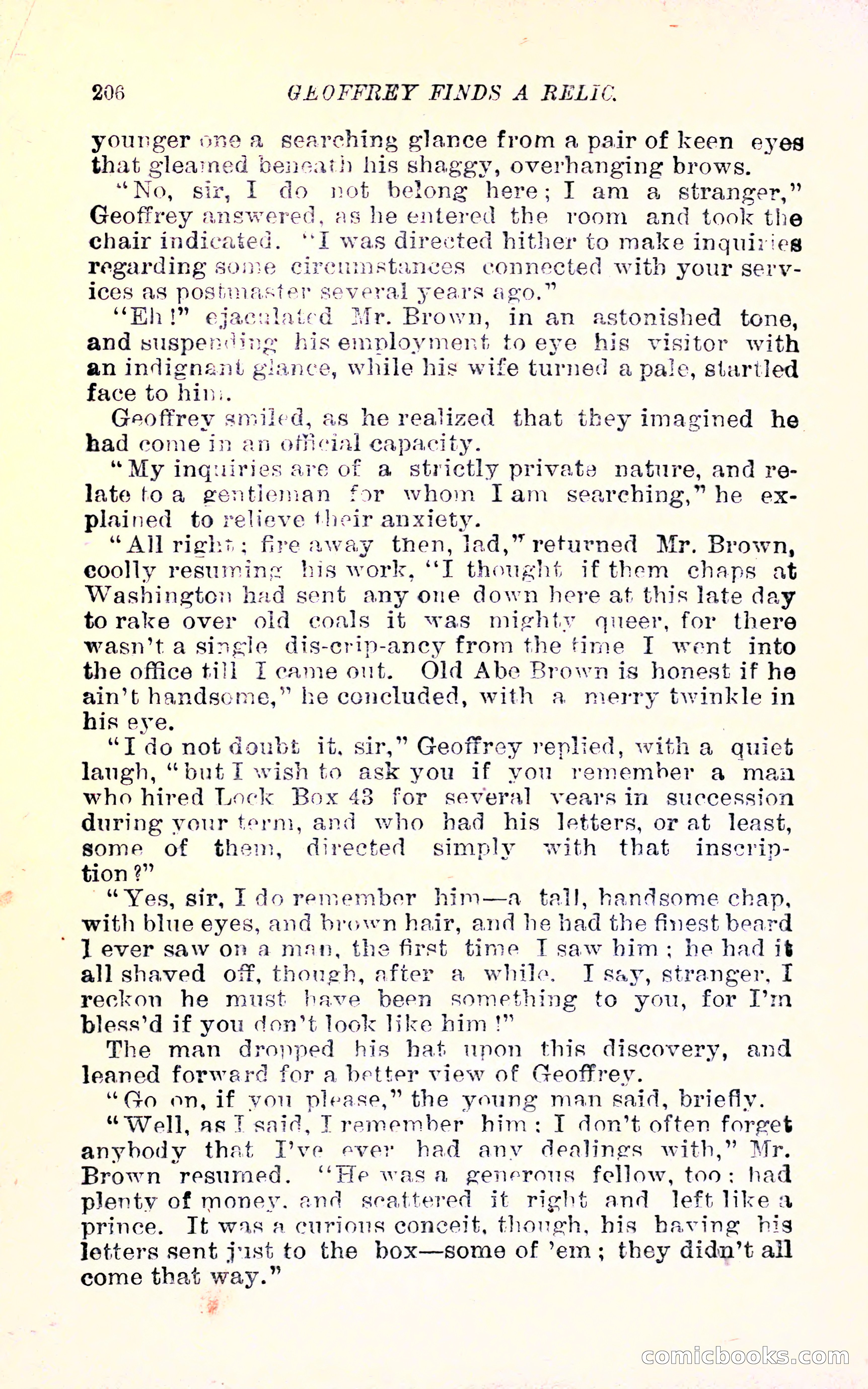 Geoffrey's Victory by Mrs Georgie Sheldon — page 210 of 324