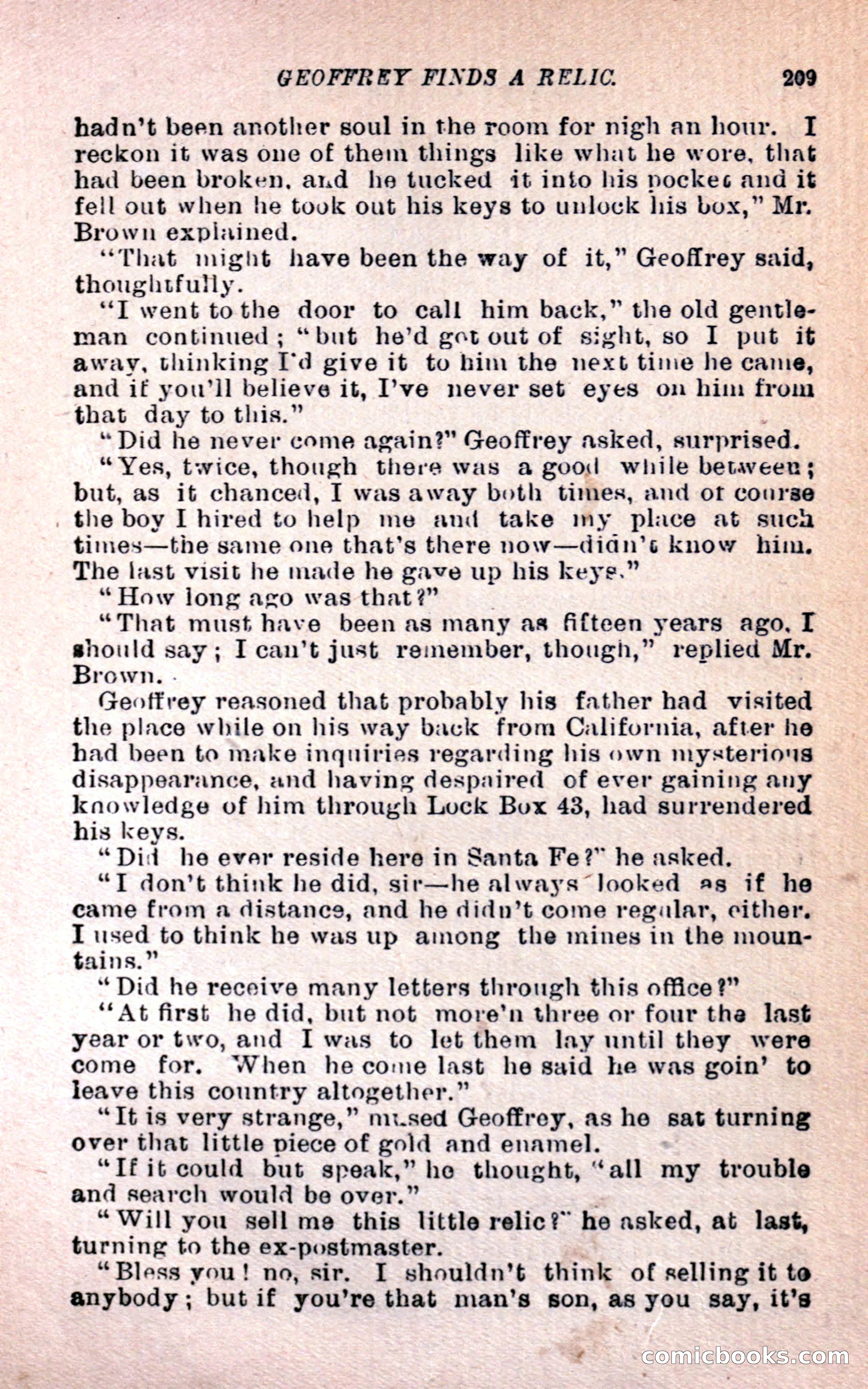 Geoffrey's Victory by Mrs Georgie Sheldon — page 213 of 324