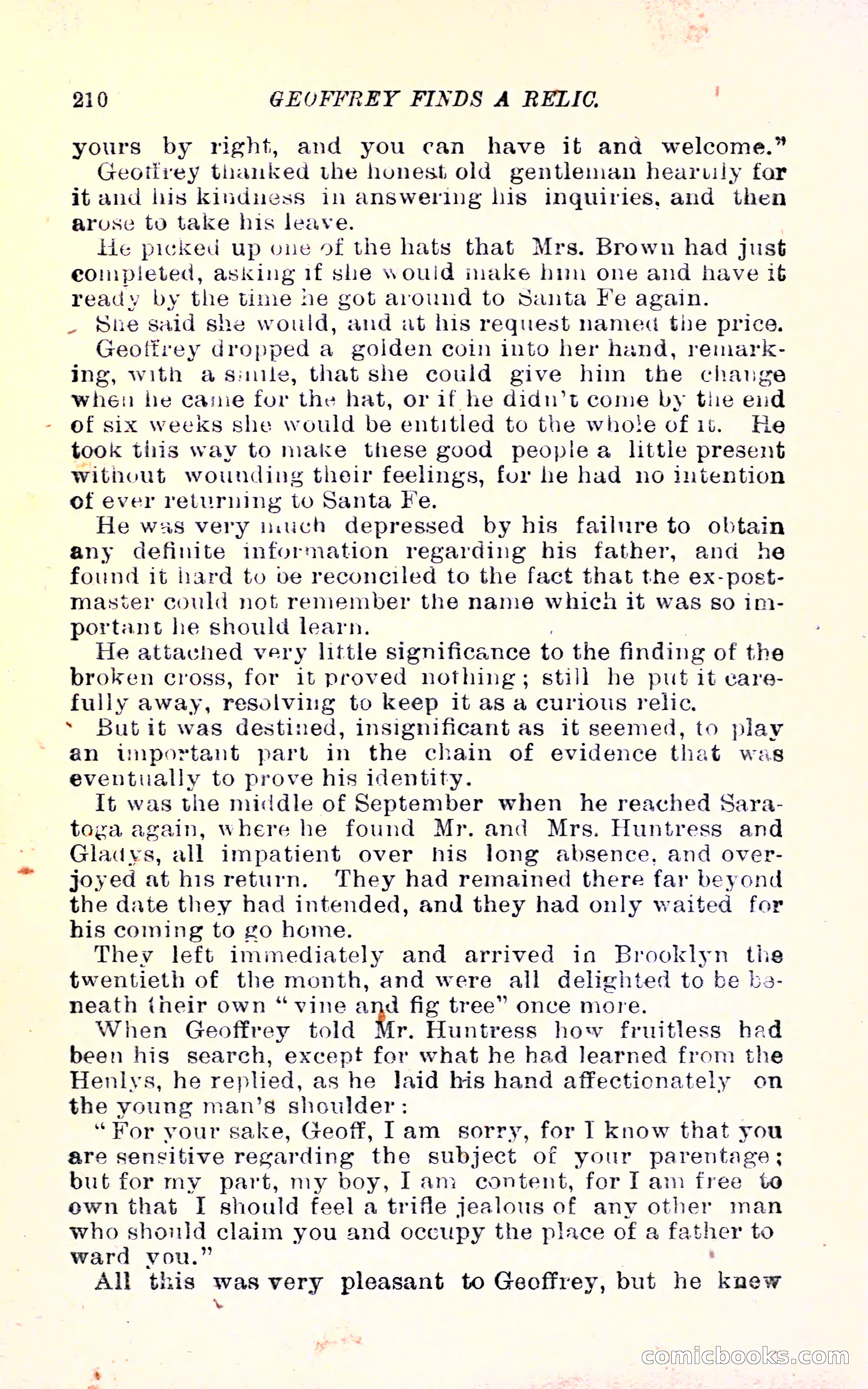 Geoffrey's Victory by Mrs Georgie Sheldon — page 214 of 324