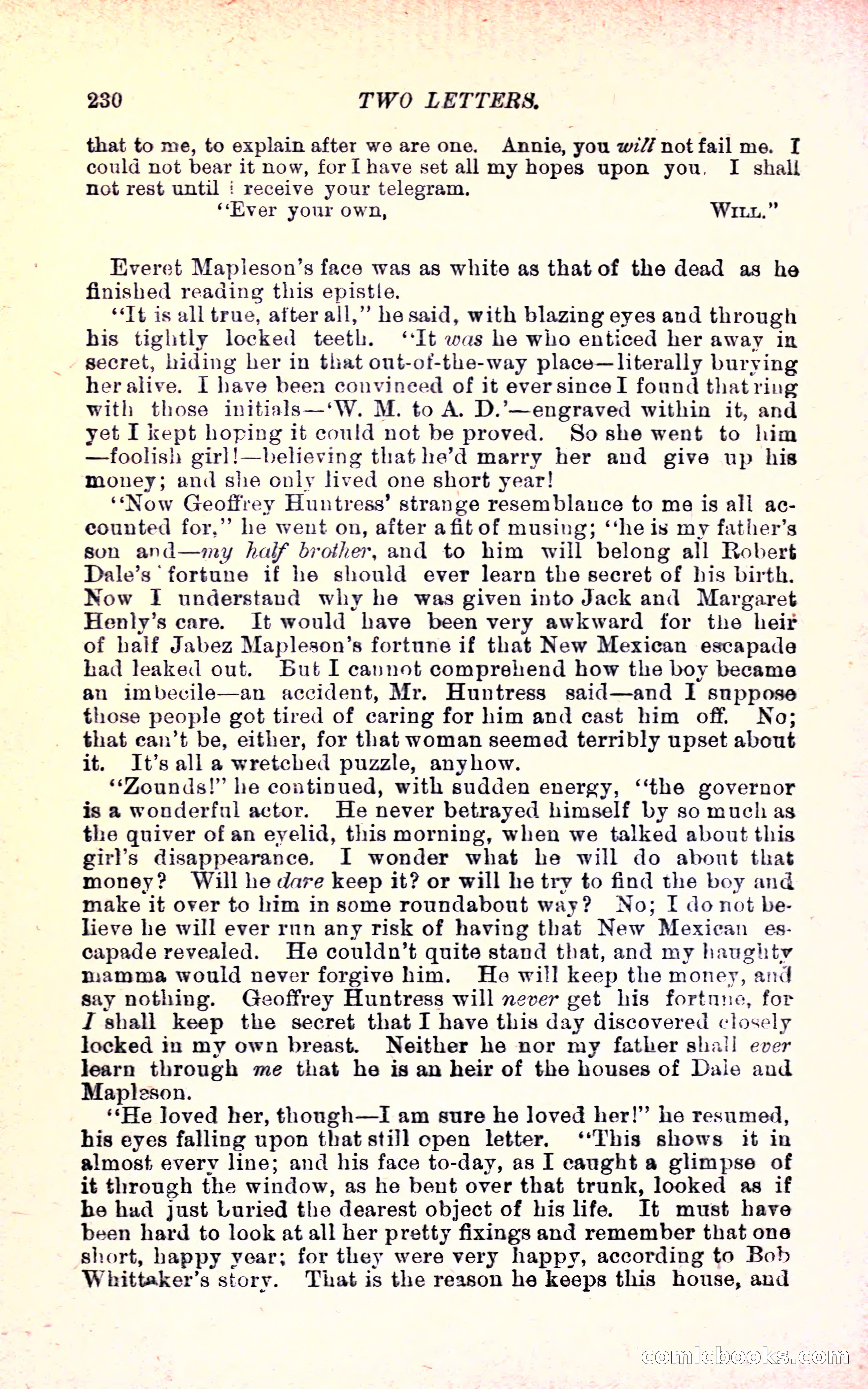 Geoffrey's Victory by Mrs Georgie Sheldon — page 234 of 324
