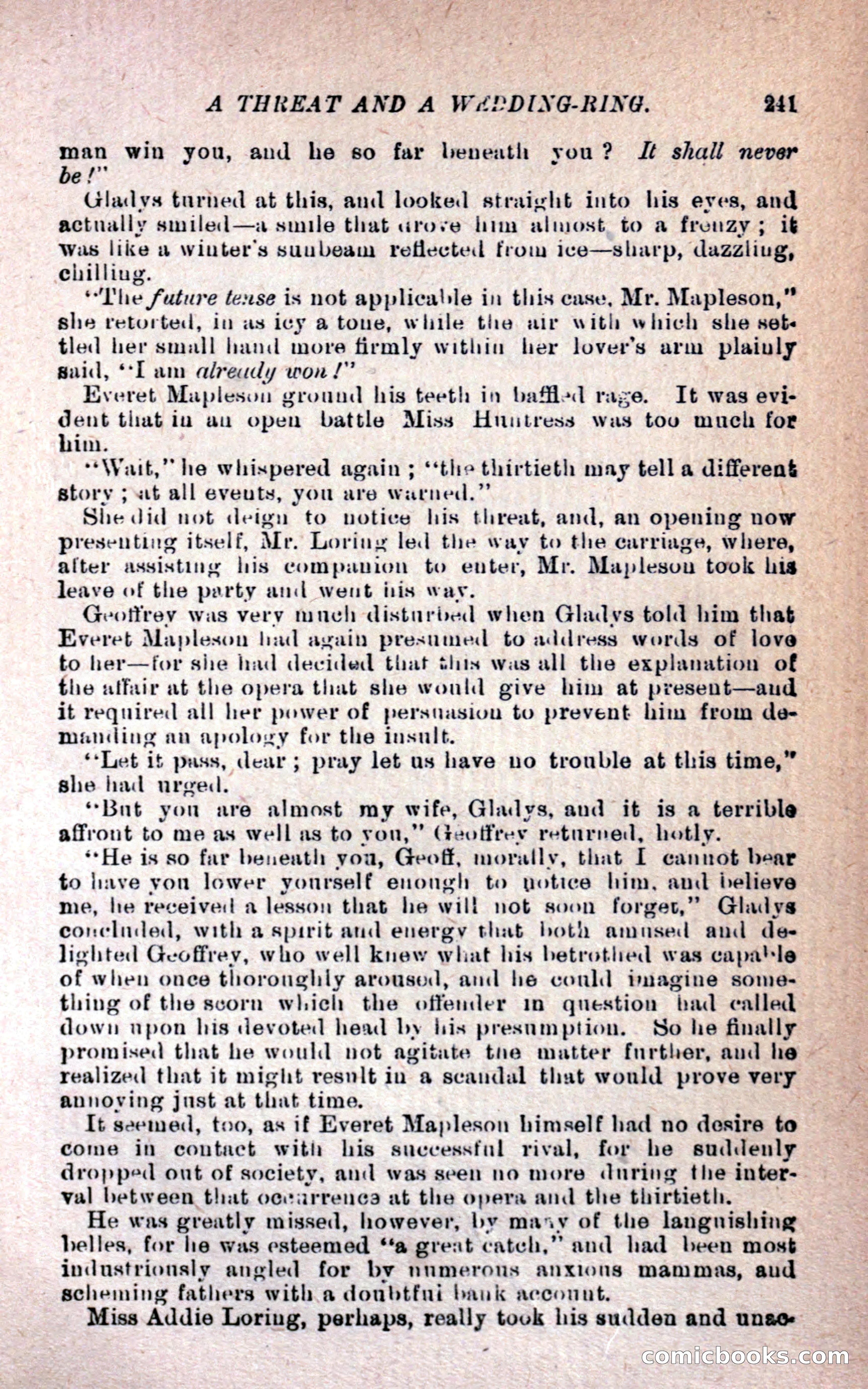 Geoffrey's Victory by Mrs Georgie Sheldon — page 245 of 324