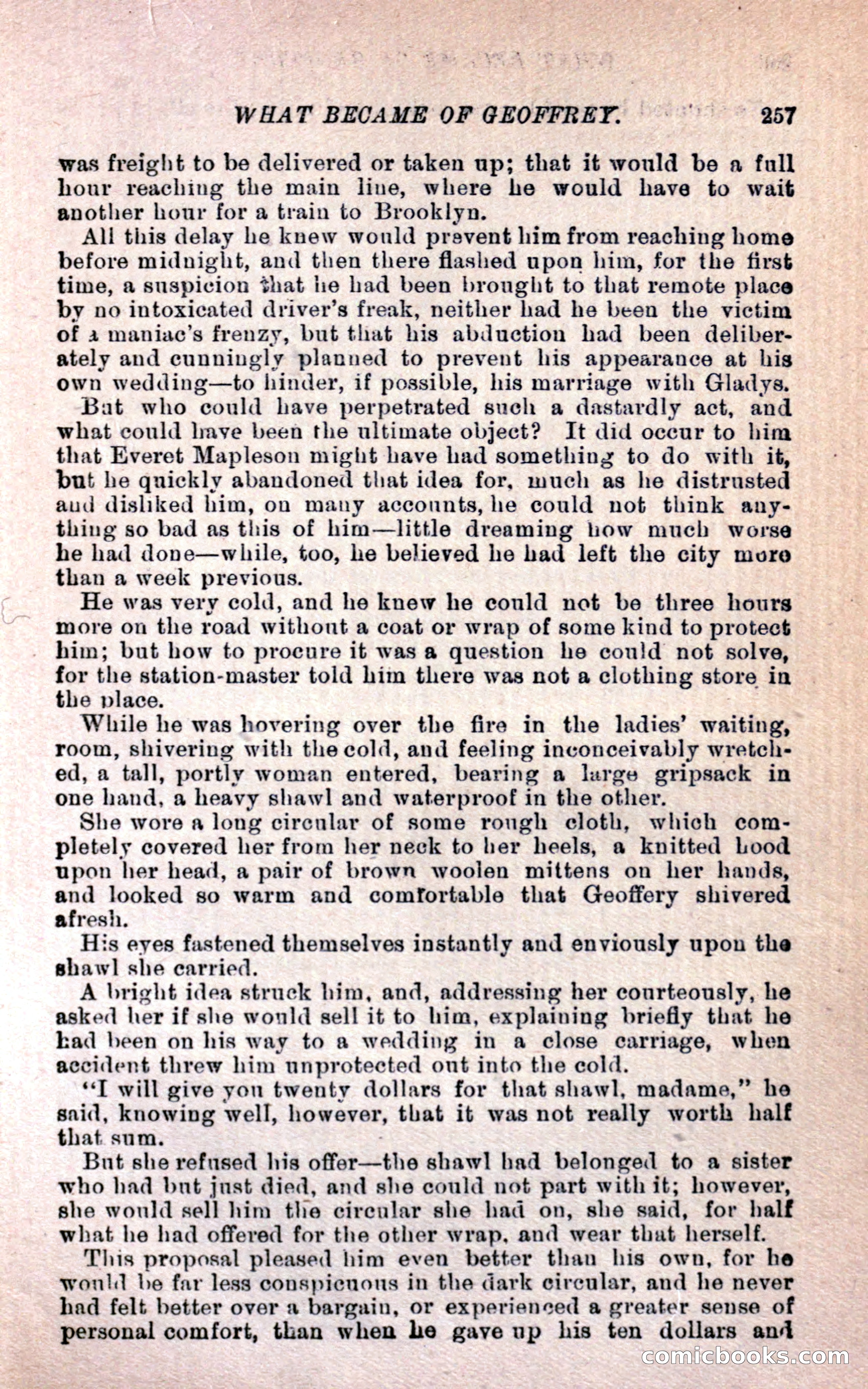 Geoffrey's Victory by Mrs Georgie Sheldon — page 261 of 324