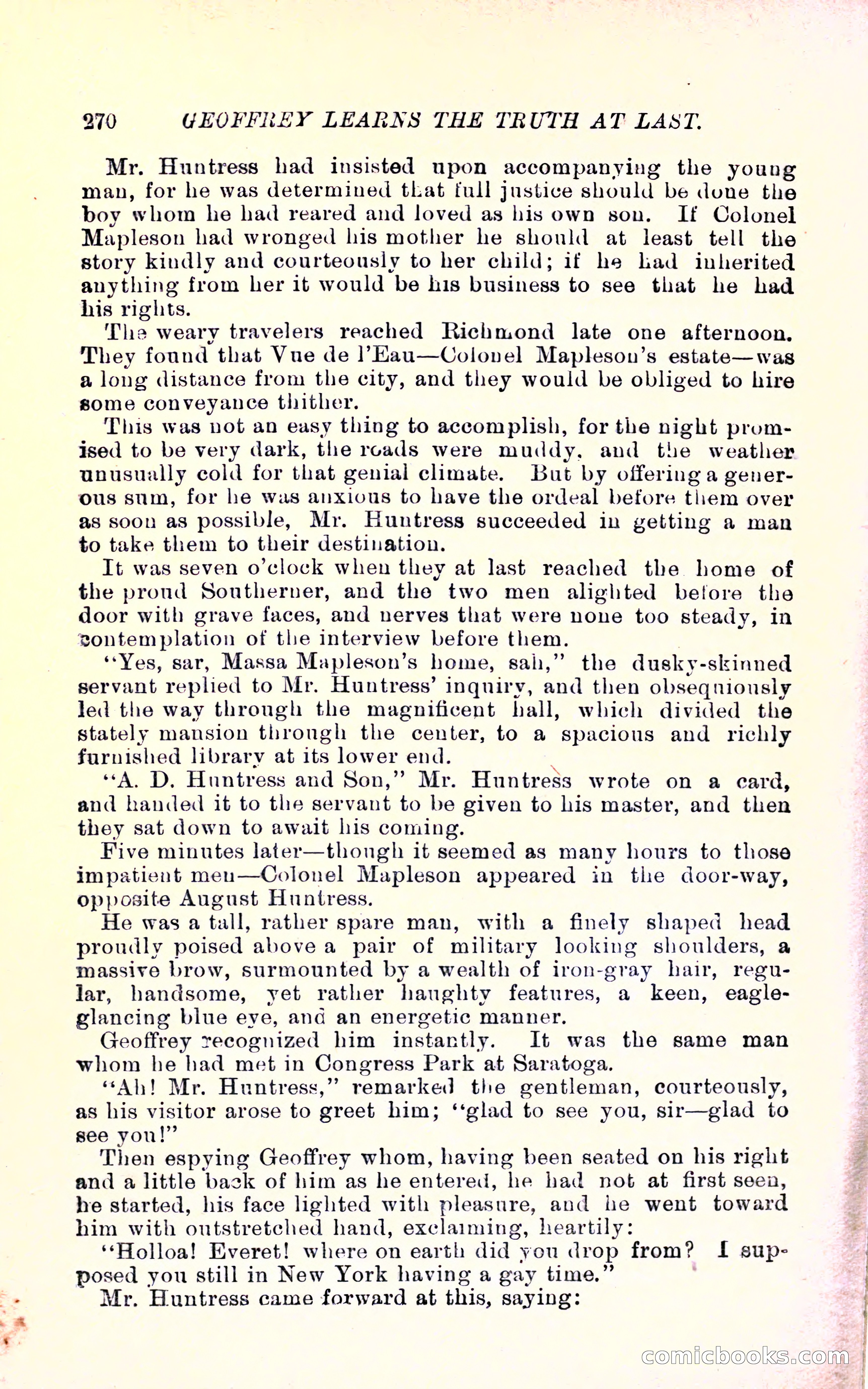 Geoffrey's Victory by Mrs Georgie Sheldon — page 274 of 324