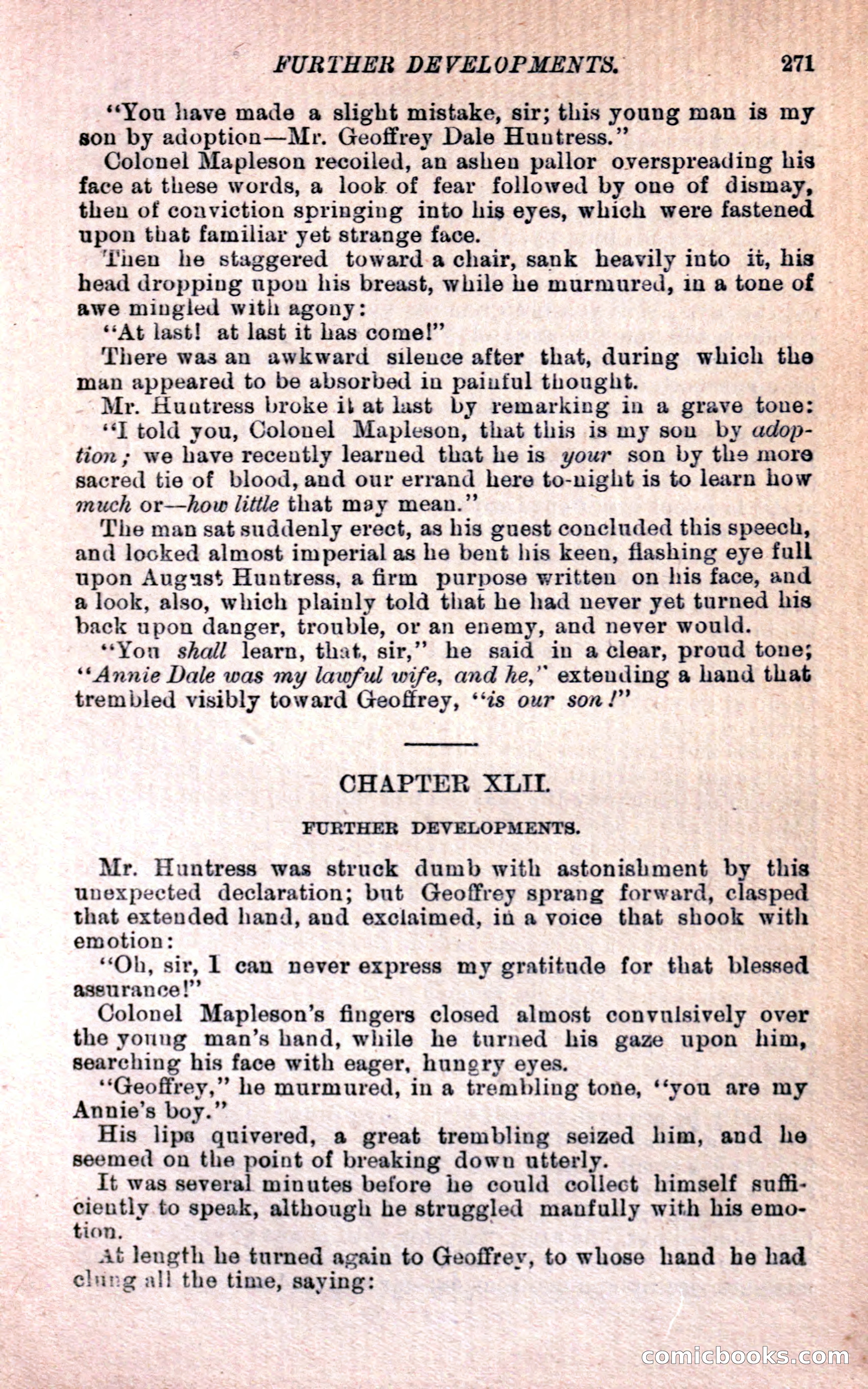 Geoffrey's Victory by Mrs Georgie Sheldon — page 275 of 324
