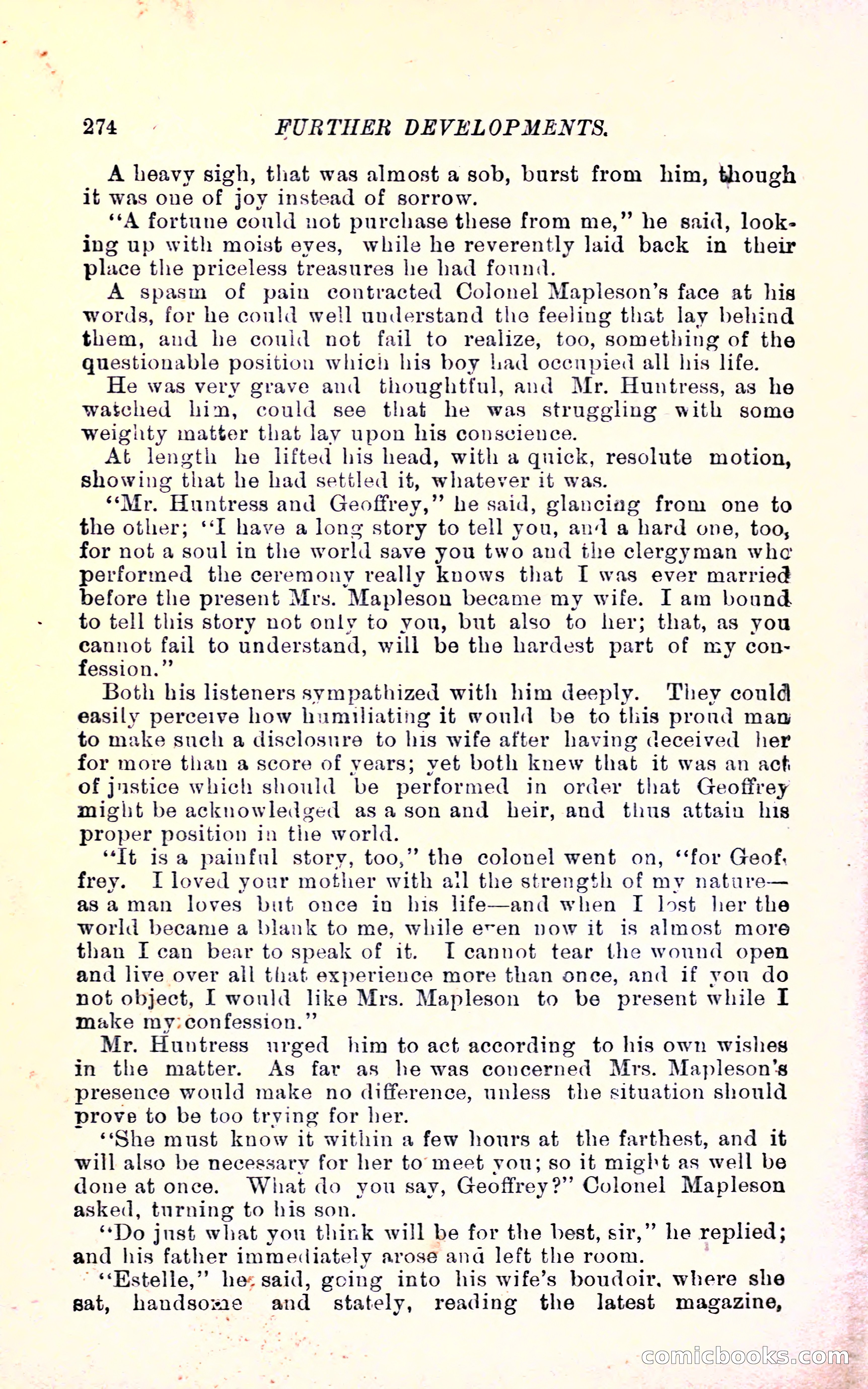 Geoffrey's Victory by Mrs Georgie Sheldon — page 278 of 324