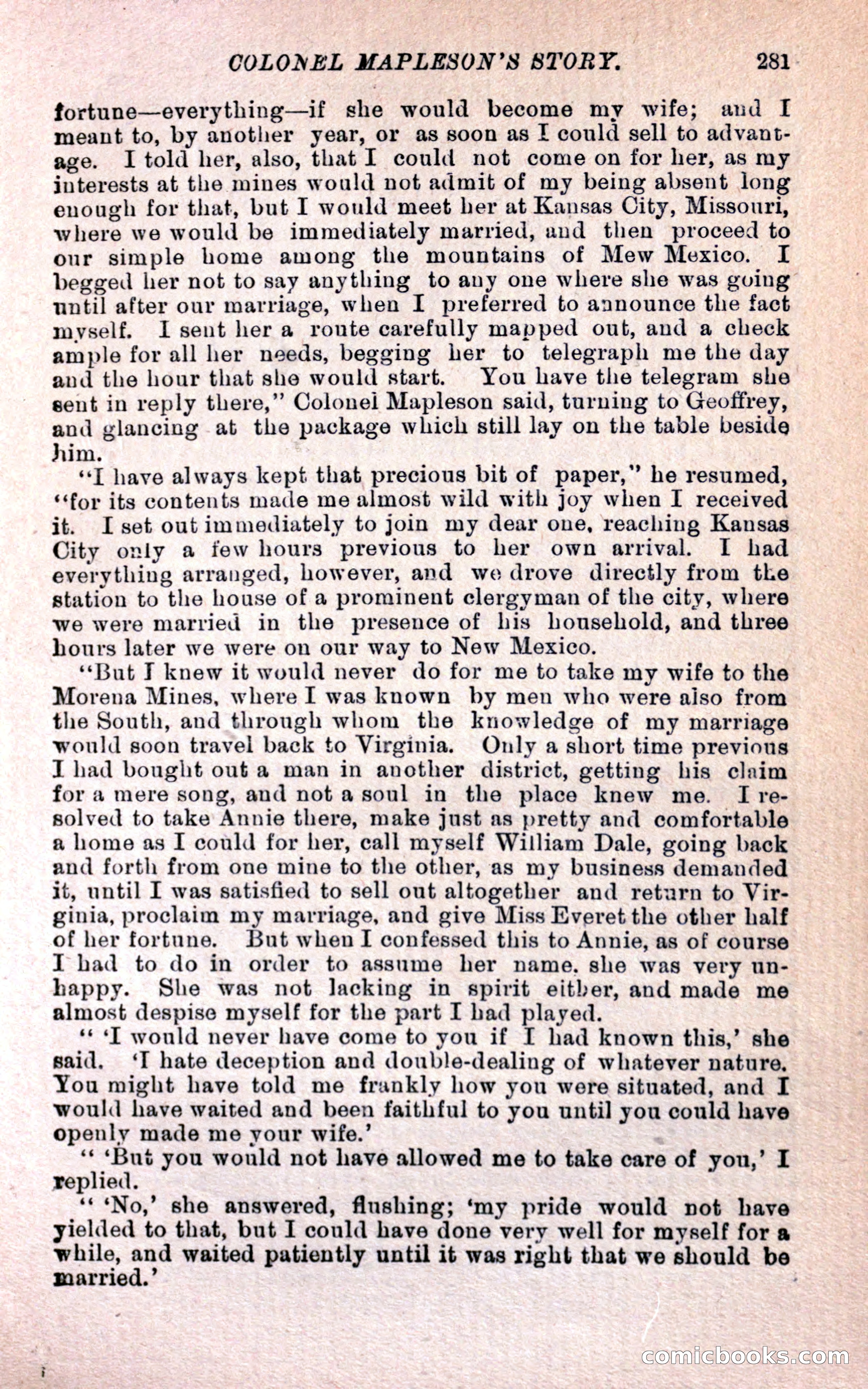 Geoffrey's Victory by Mrs Georgie Sheldon — page 285 of 324