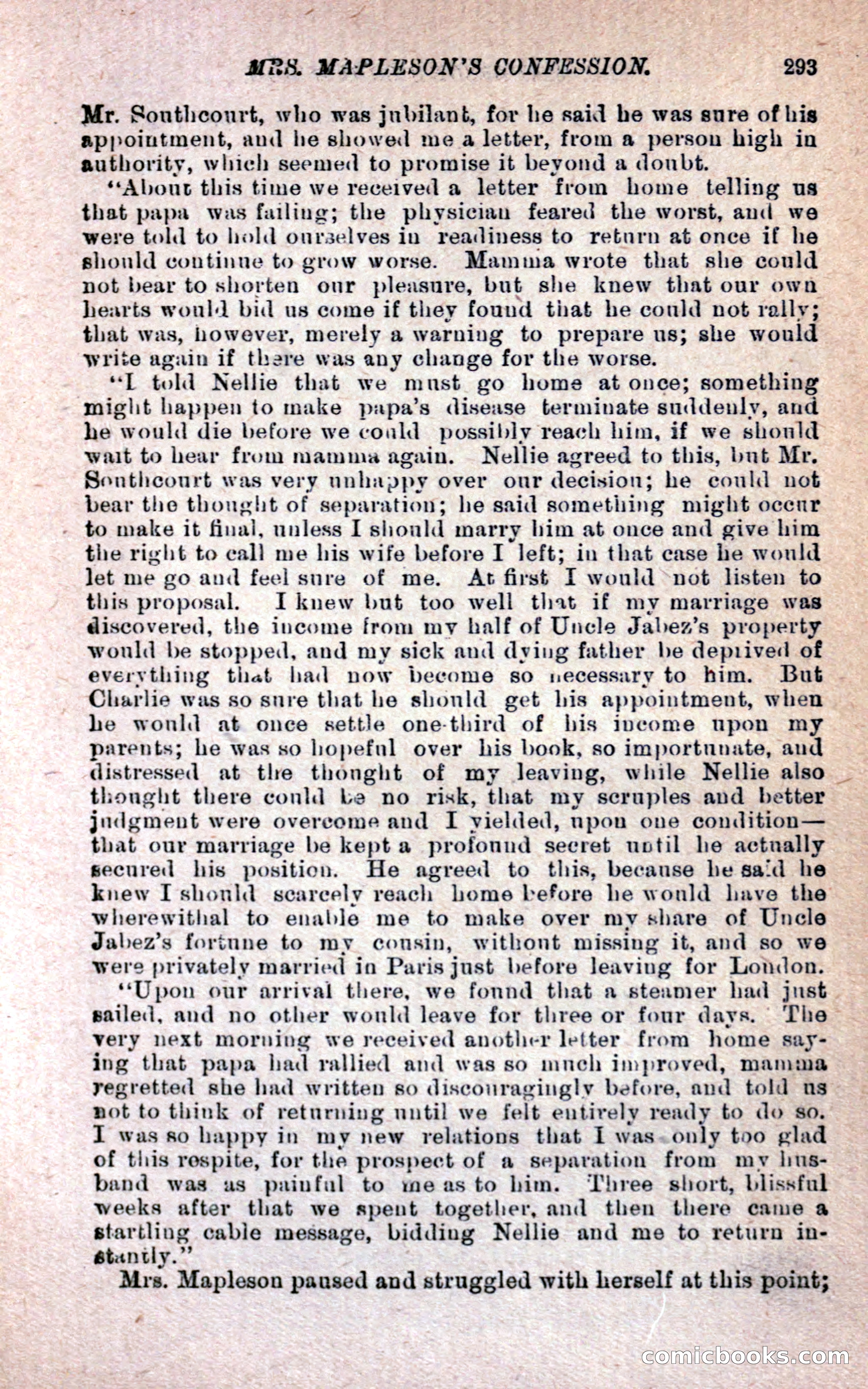 Geoffrey's Victory by Mrs Georgie Sheldon — page 297 of 324