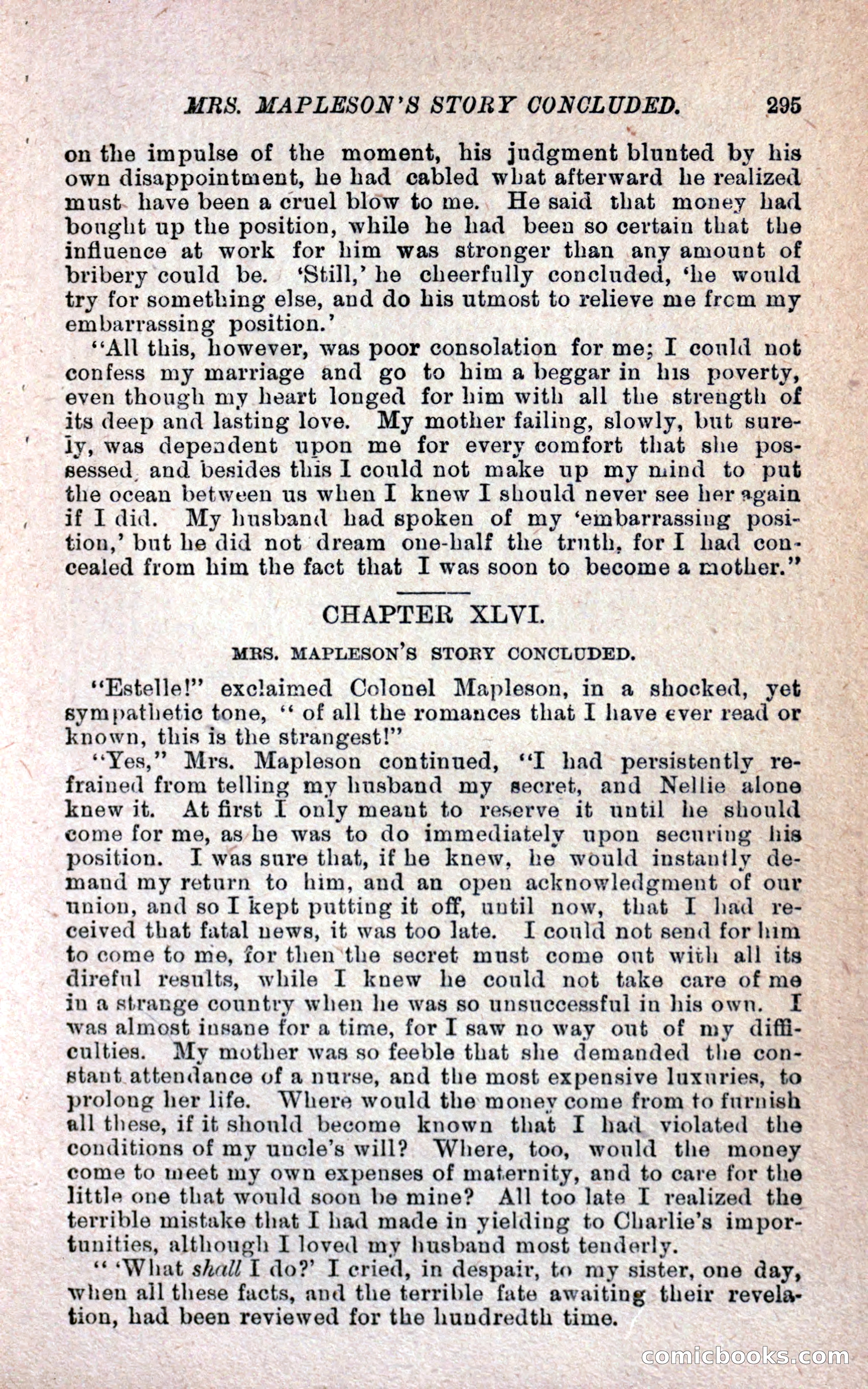 Geoffrey's Victory by Mrs Georgie Sheldon — page 299 of 324