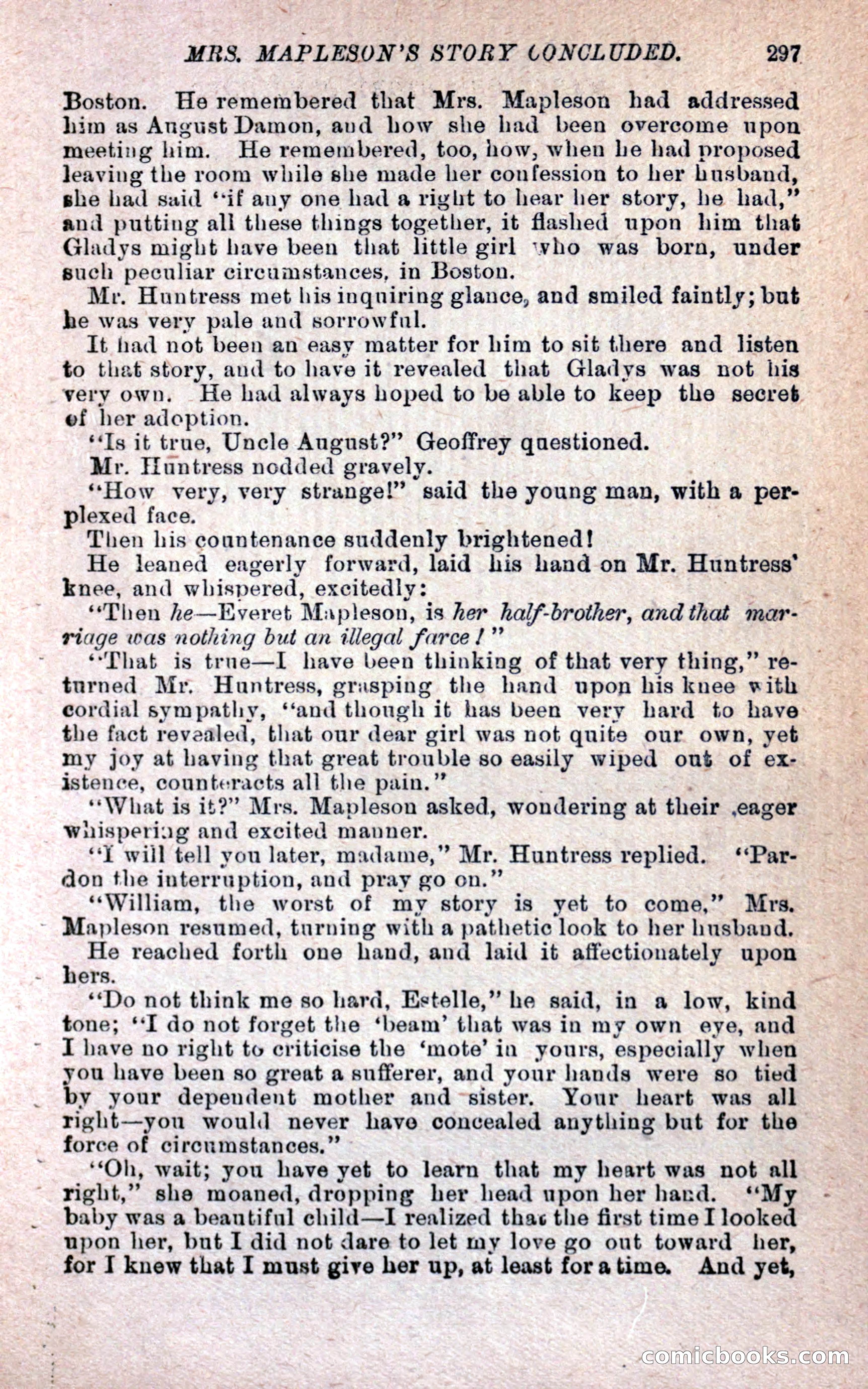 Geoffrey's Victory by Mrs Georgie Sheldon — page 301 of 324