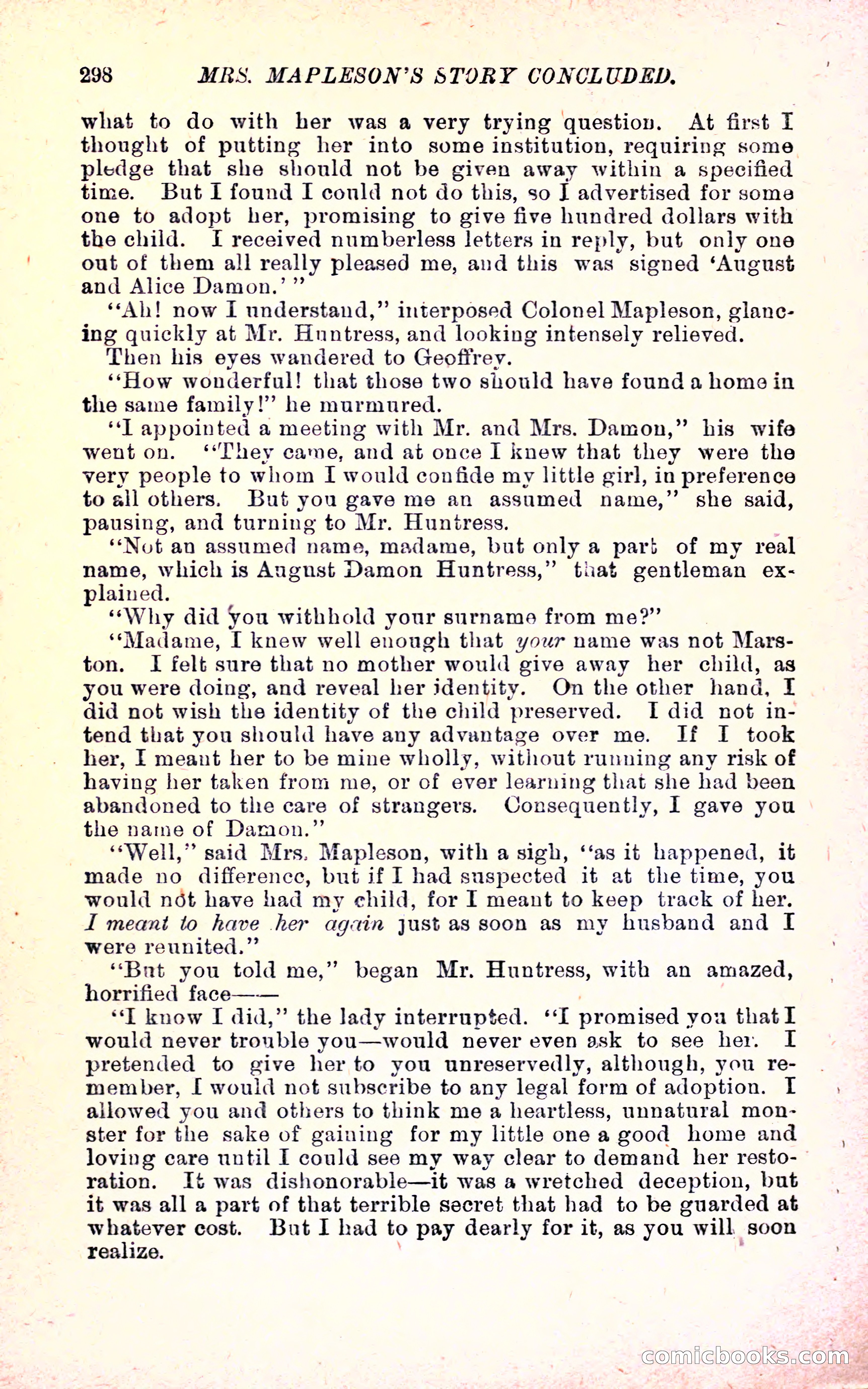 Geoffrey's Victory by Mrs Georgie Sheldon — page 302 of 324