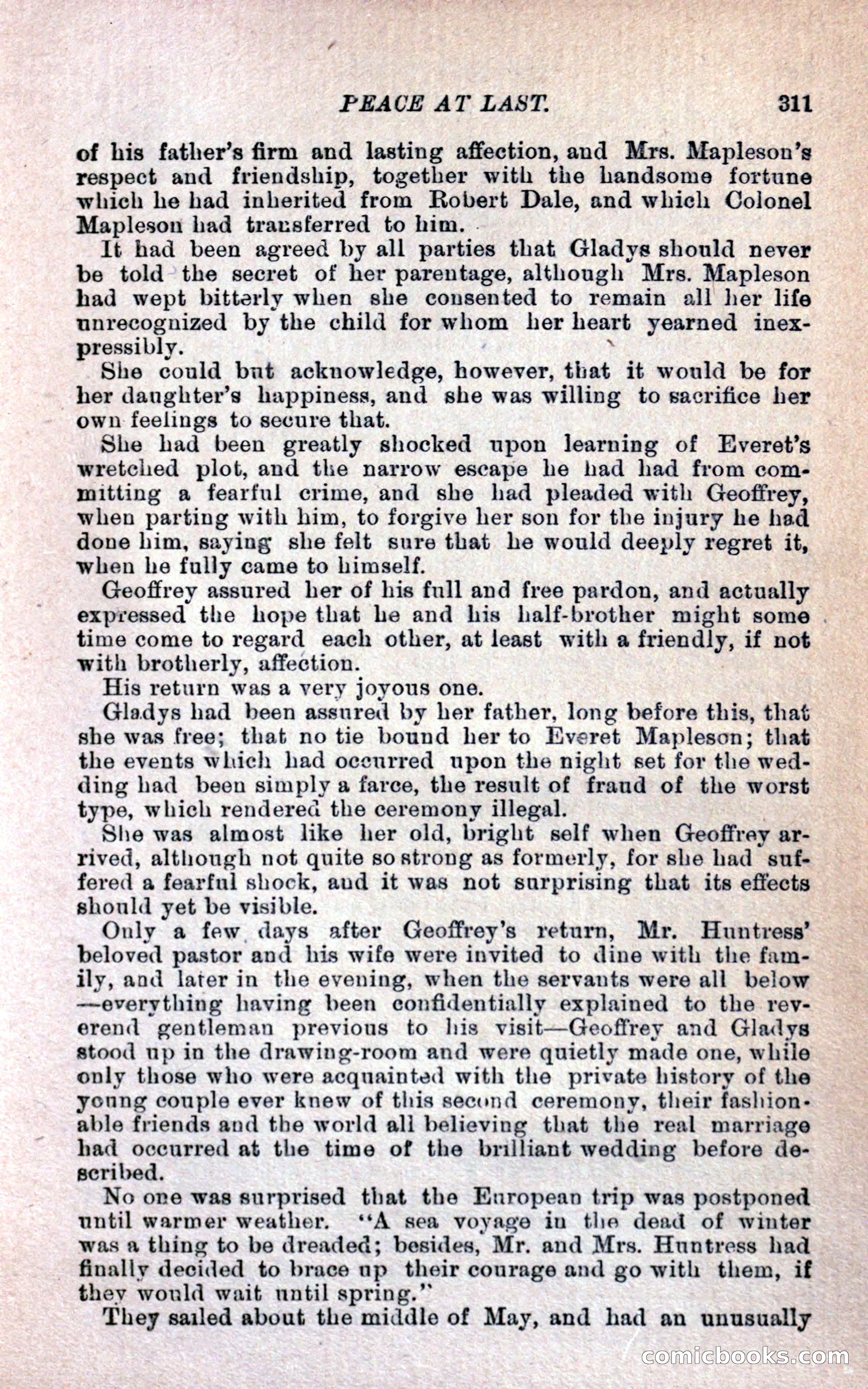 Geoffrey's Victory by Mrs Georgie Sheldon — page 315 of 324
